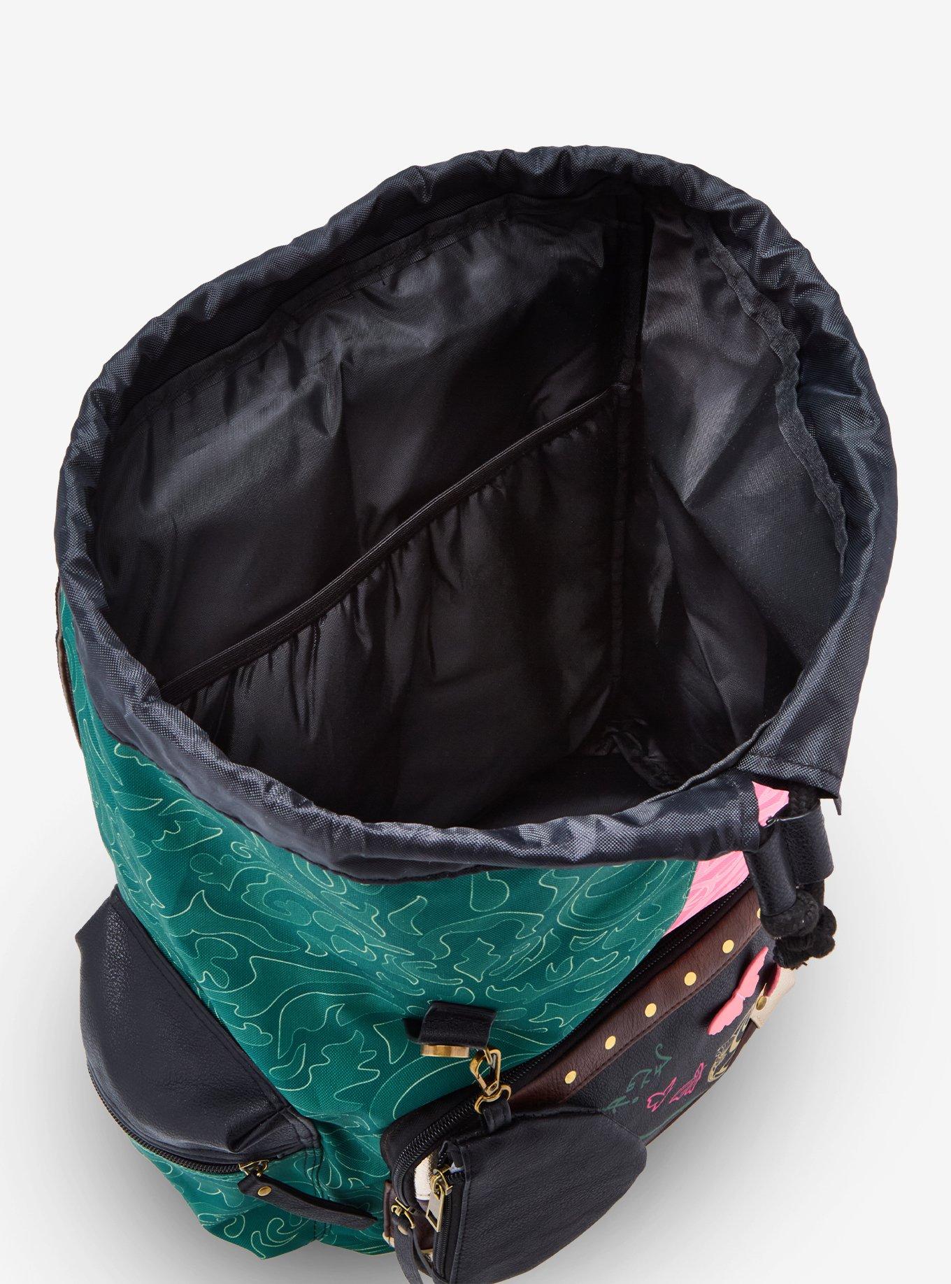 Wicked Elphaba & Glinda Split Slouch Backpack, , alternate