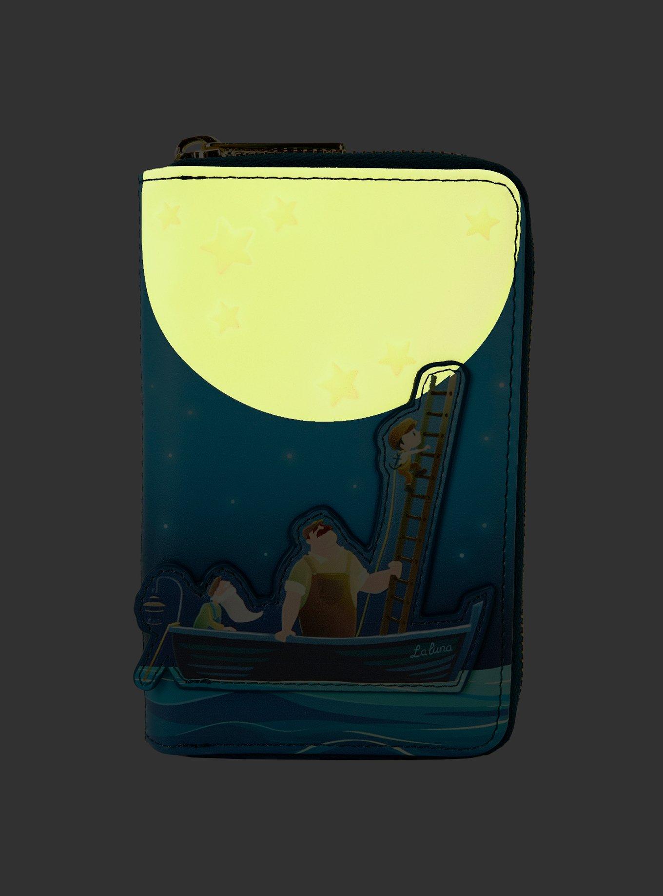 Loungefly Disney Pixar La Luna Trio Glow-In-The-Dark Zipper Wallet, , alternate