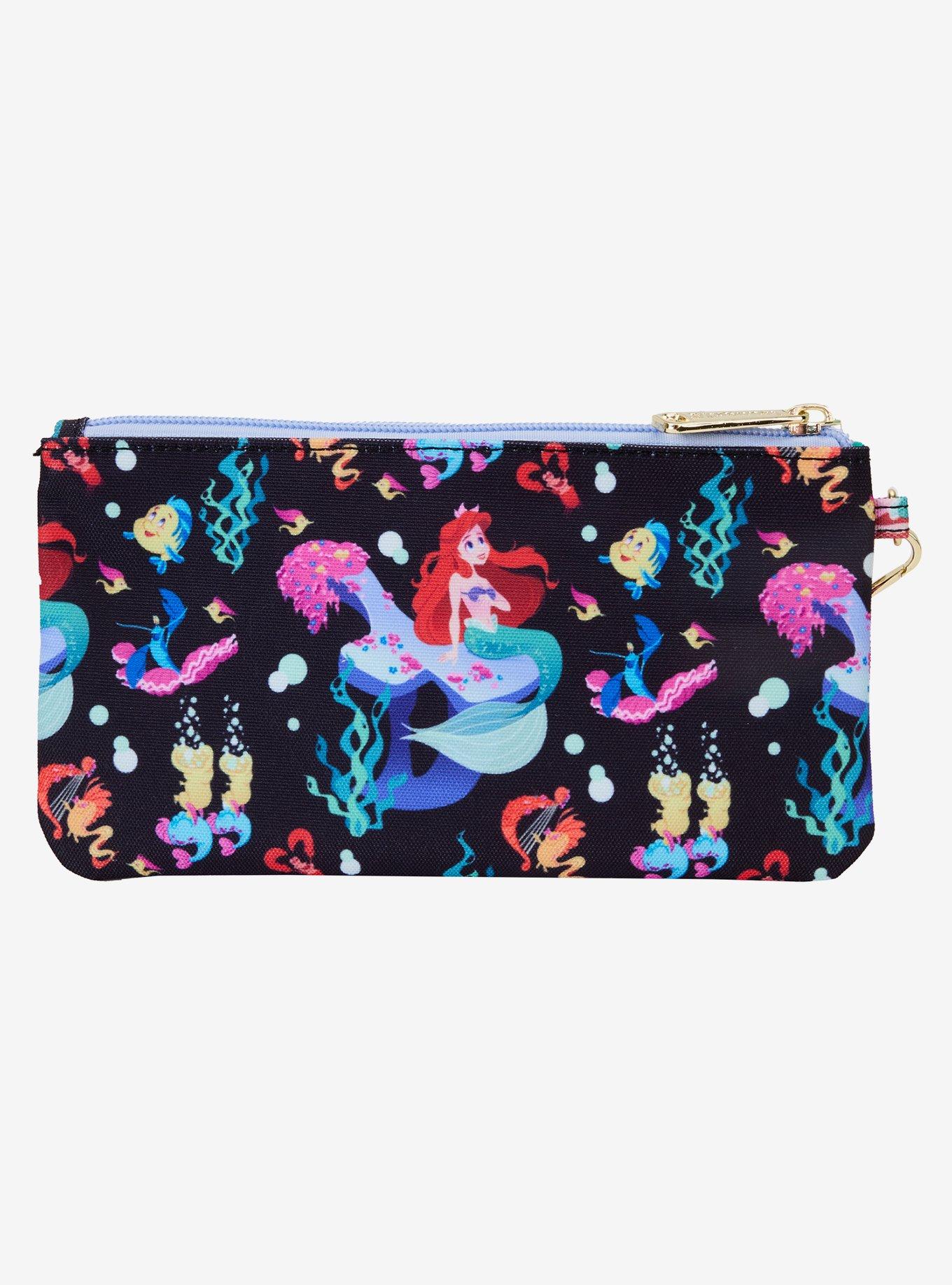 Loungefly Disney The Little Mermaid Under The Sea Nylon Wrist Wallet, , hi-res