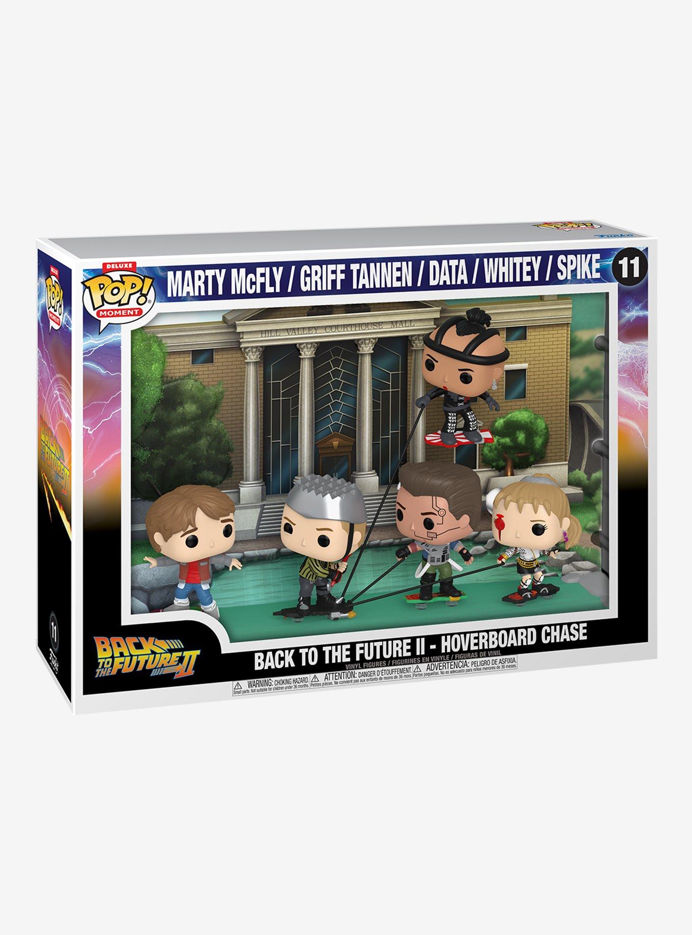 Funko Back To The Future II Pop! Deluxe Moments Hoverboard Chase Set, , hi-res