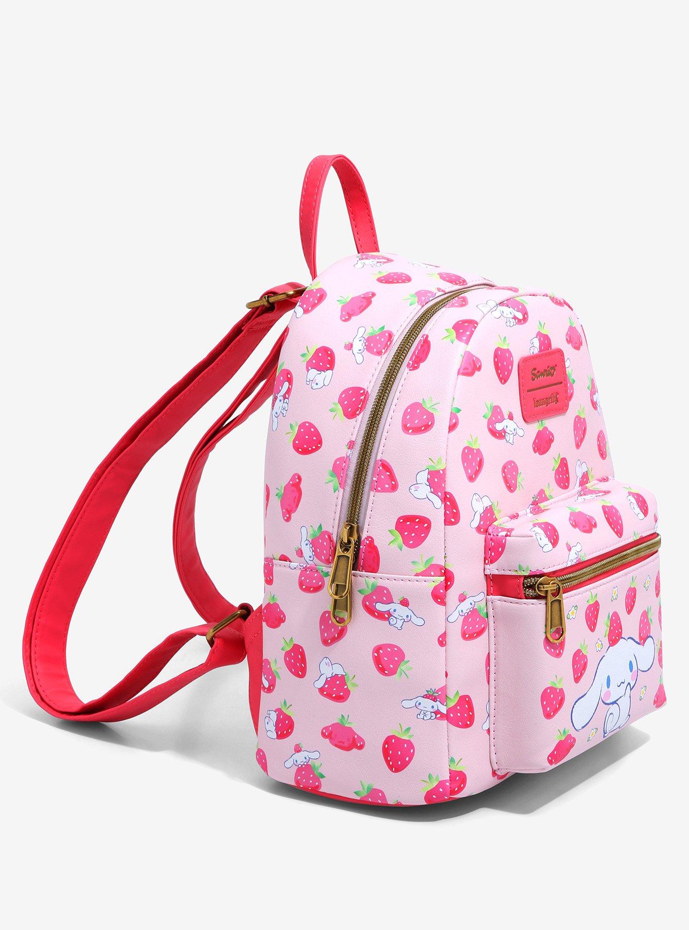 Loungefly Cinnamoroll Strawberries Mini Backpack, , hi-res