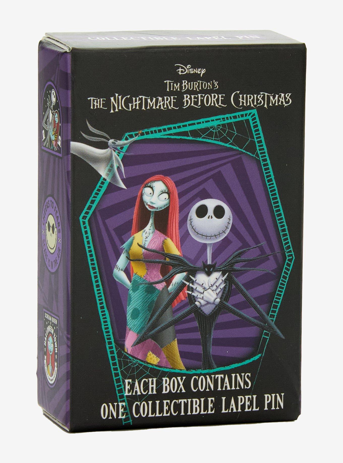 The Nightmare Before Christmas Character Sign Blind Box Enamel Pin, , alternate