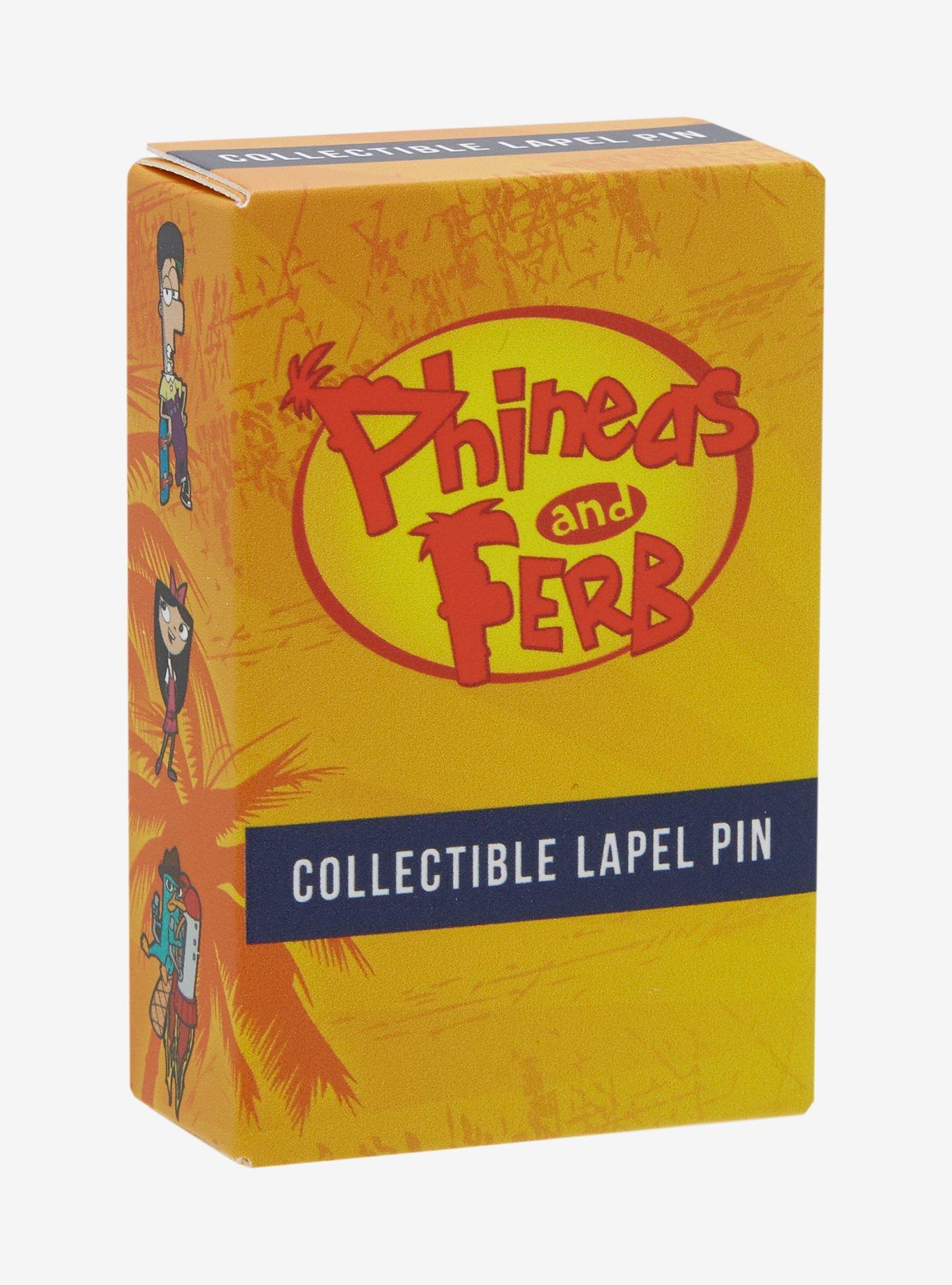 Disney Phineas And Ferb Character Blind Box Enamel Pin, , hi-res