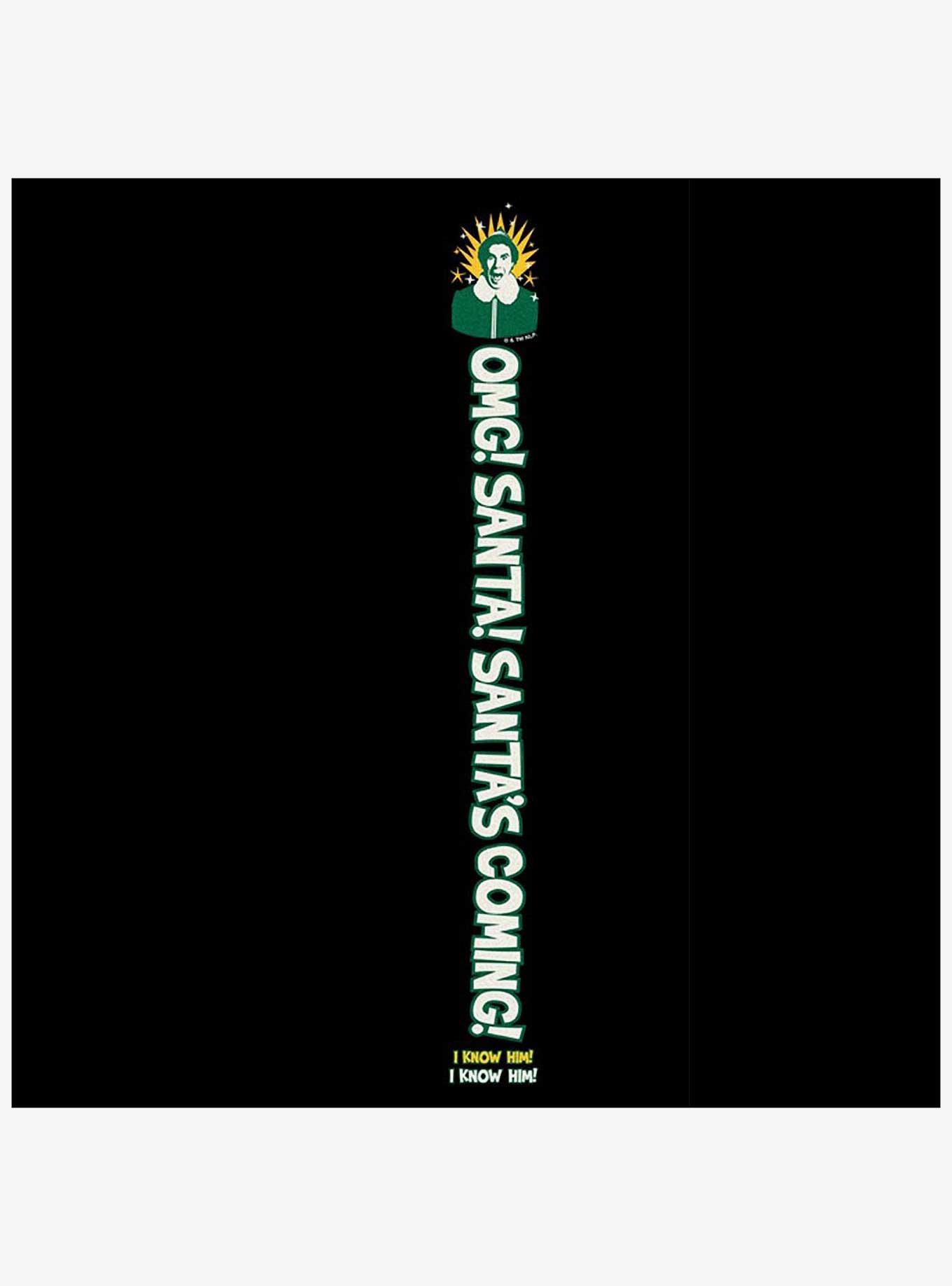 Elf Santa's Coming Jogger Sweatpants, BLACK, alternate