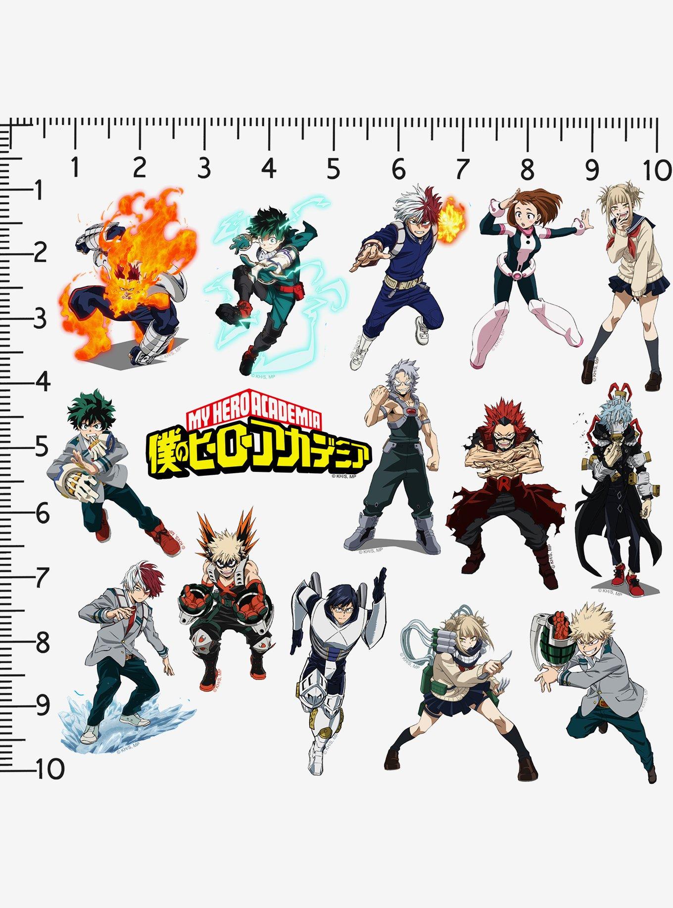 My Hero Academia Heroes Sticker Pack, , alternate