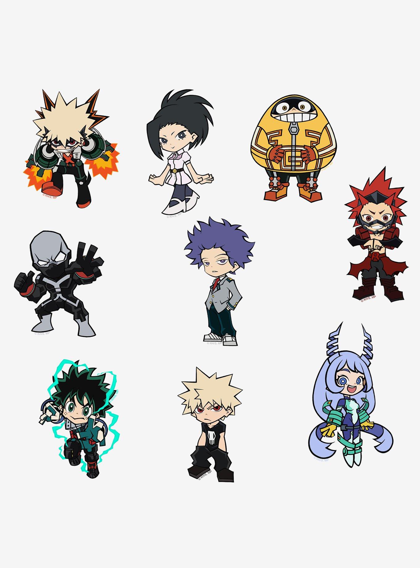 My Hero Academia Chibi Sticker Pack, , alternate