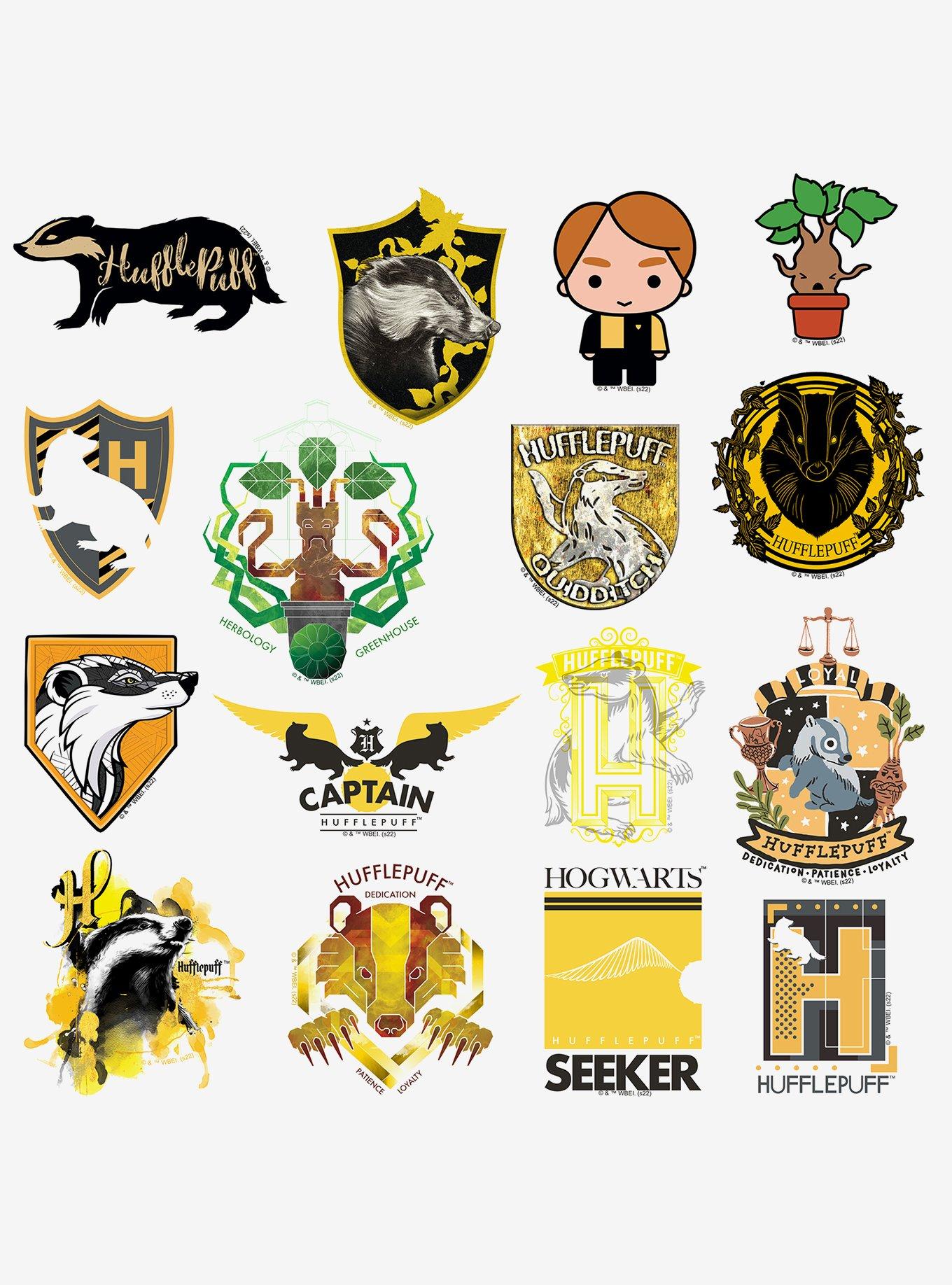 Harry Potter Hufflepuff Sticker Pack, , alternate