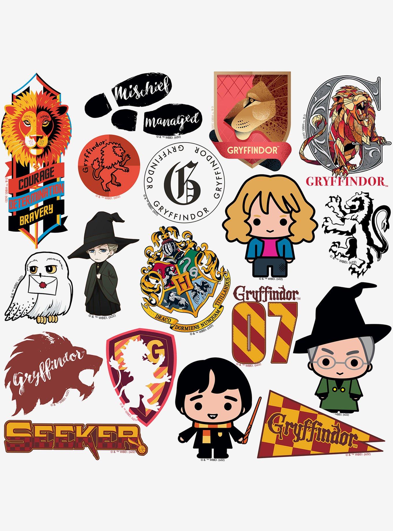 Harry Potter Gryffindor Sticker Pack, , alternate