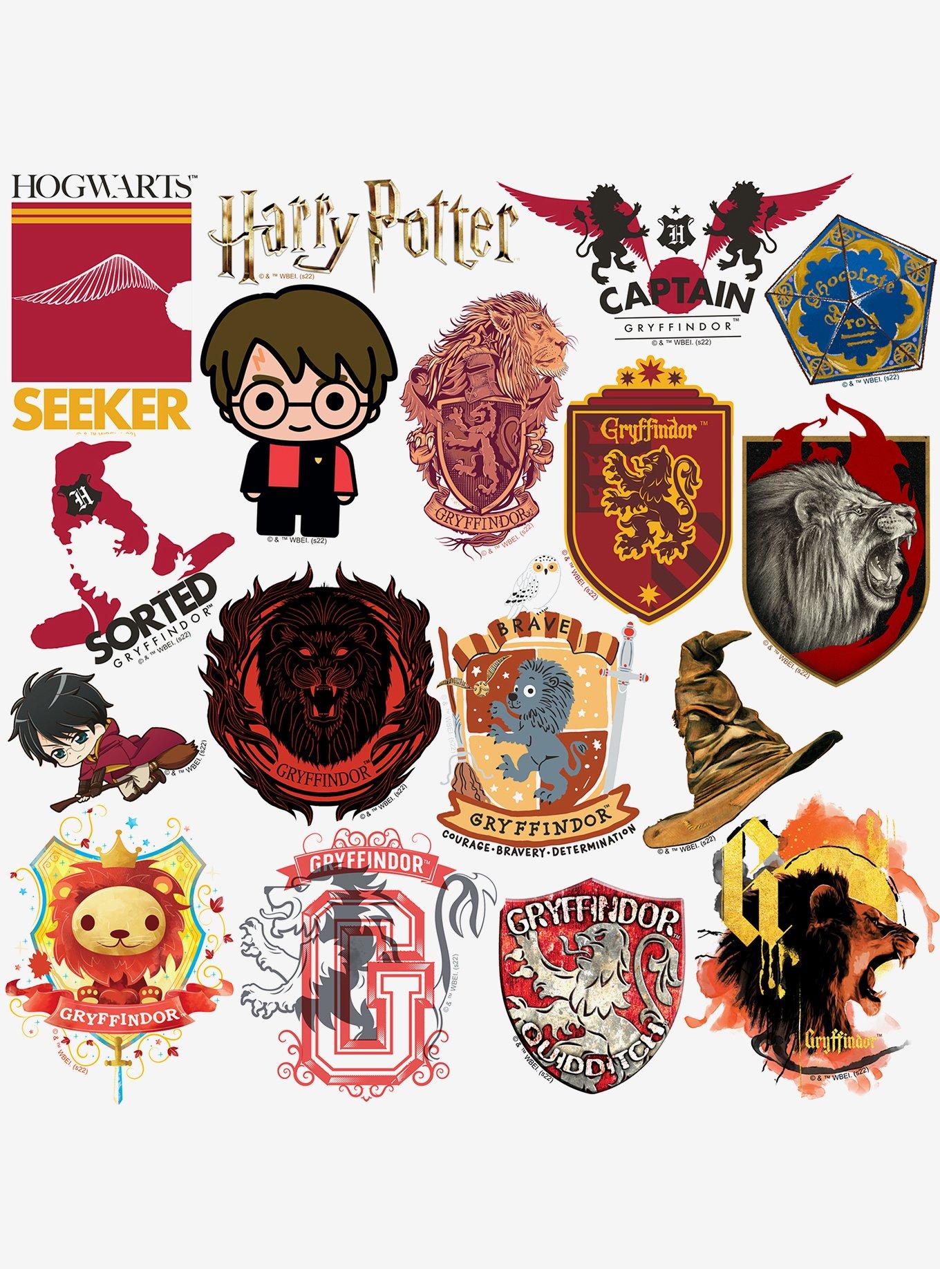 Harry Potter Gryffindor Sticker Pack, , alternate