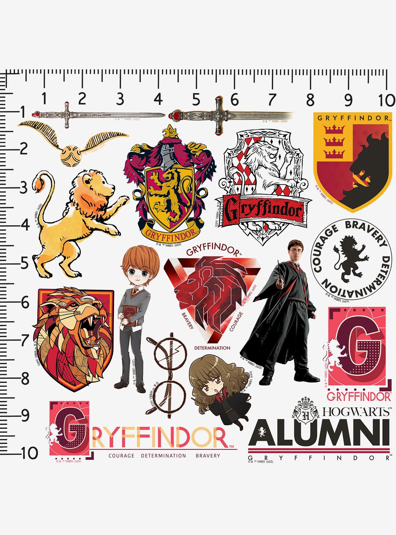 Harry Potter Gryffindor Sticker Pack, , alternate