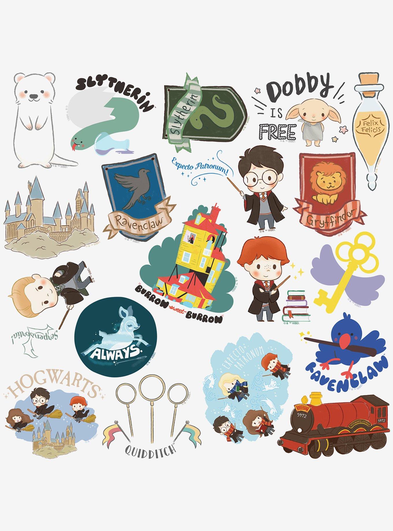 Harry Potter Chibi Icons Sticker Pack, , alternate