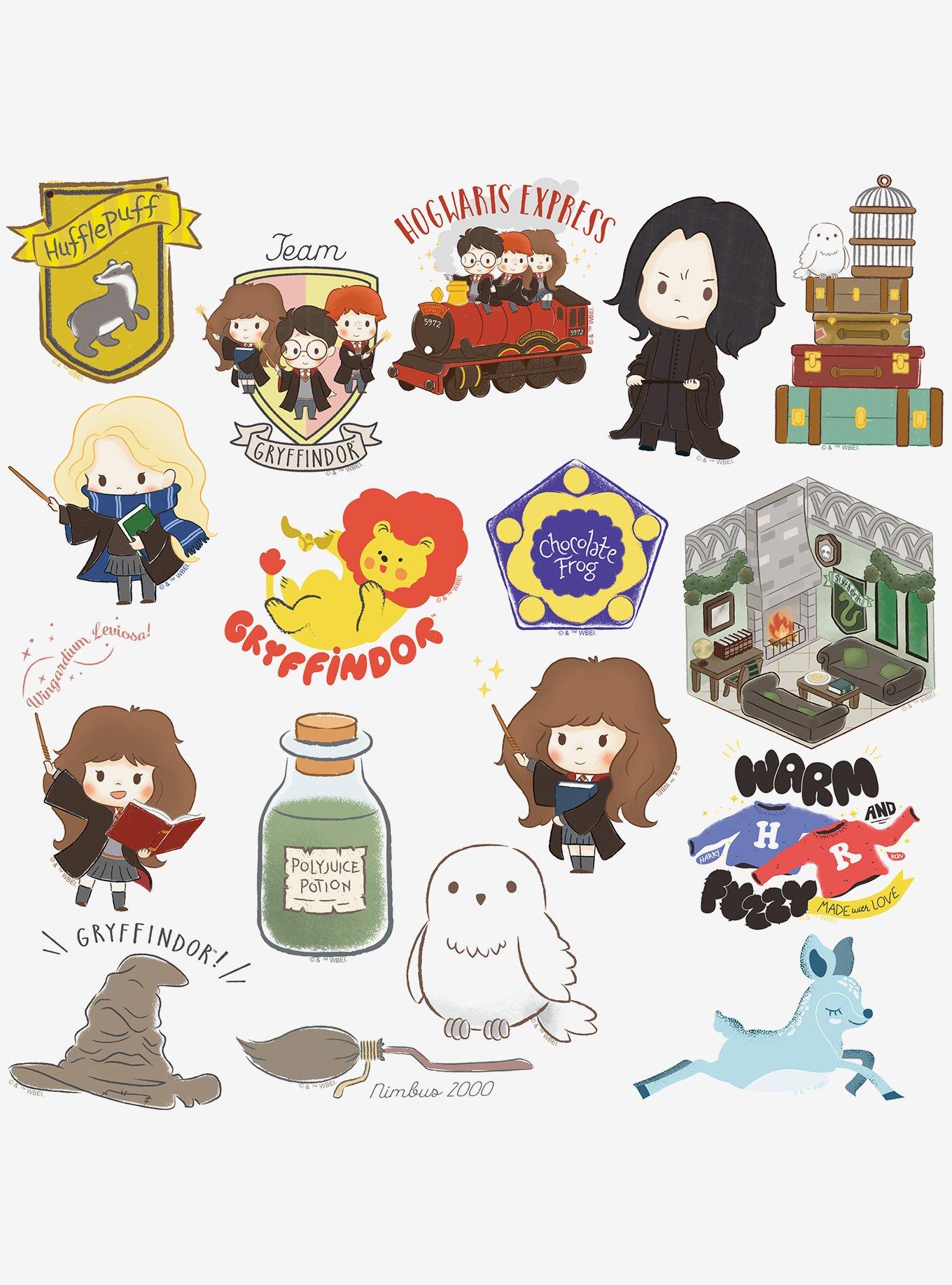Harry Potter Chibi Icons Sticker Pack, , alternate