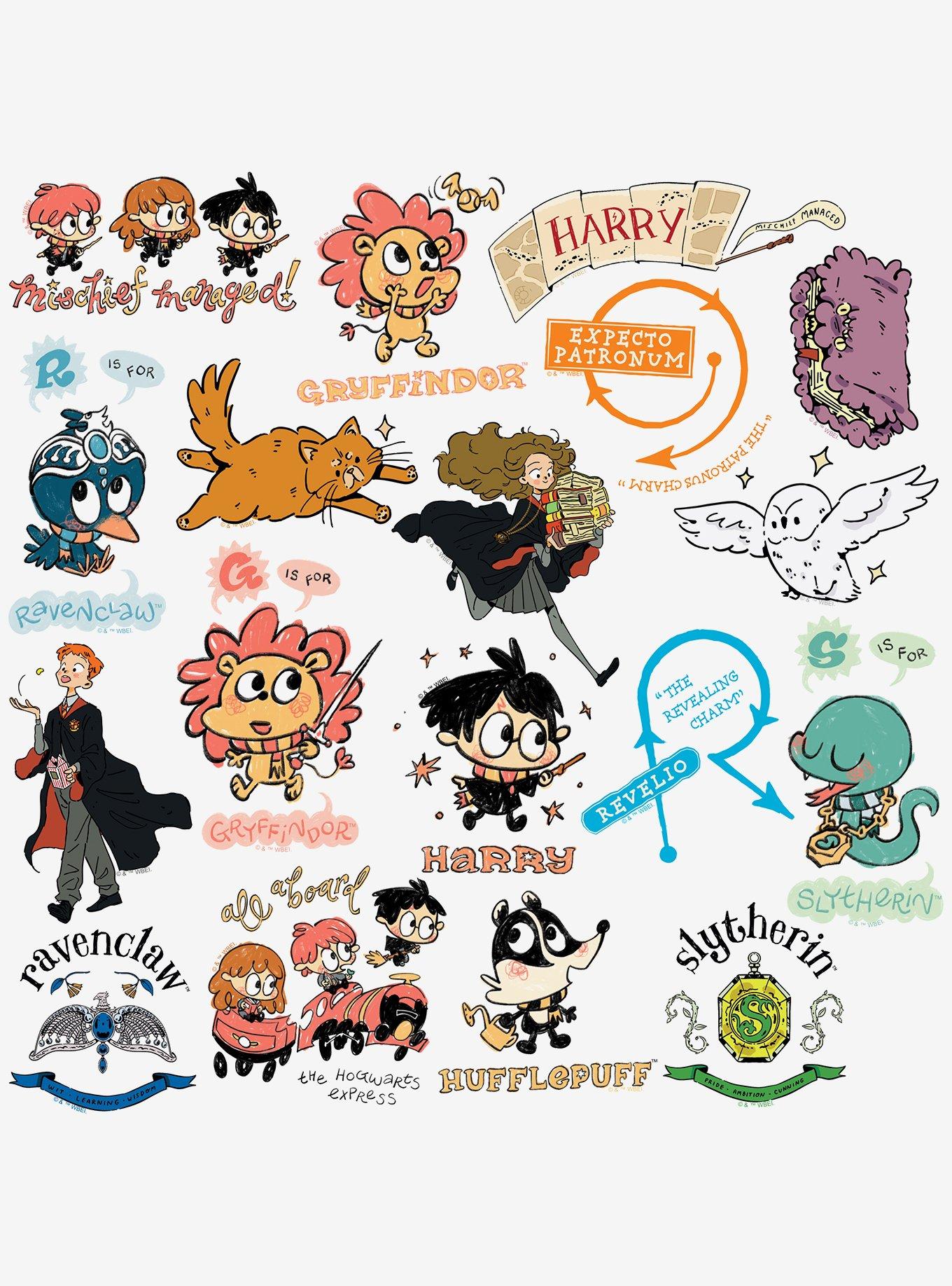 Harry Potter Trio Sticker Pack, , alternate