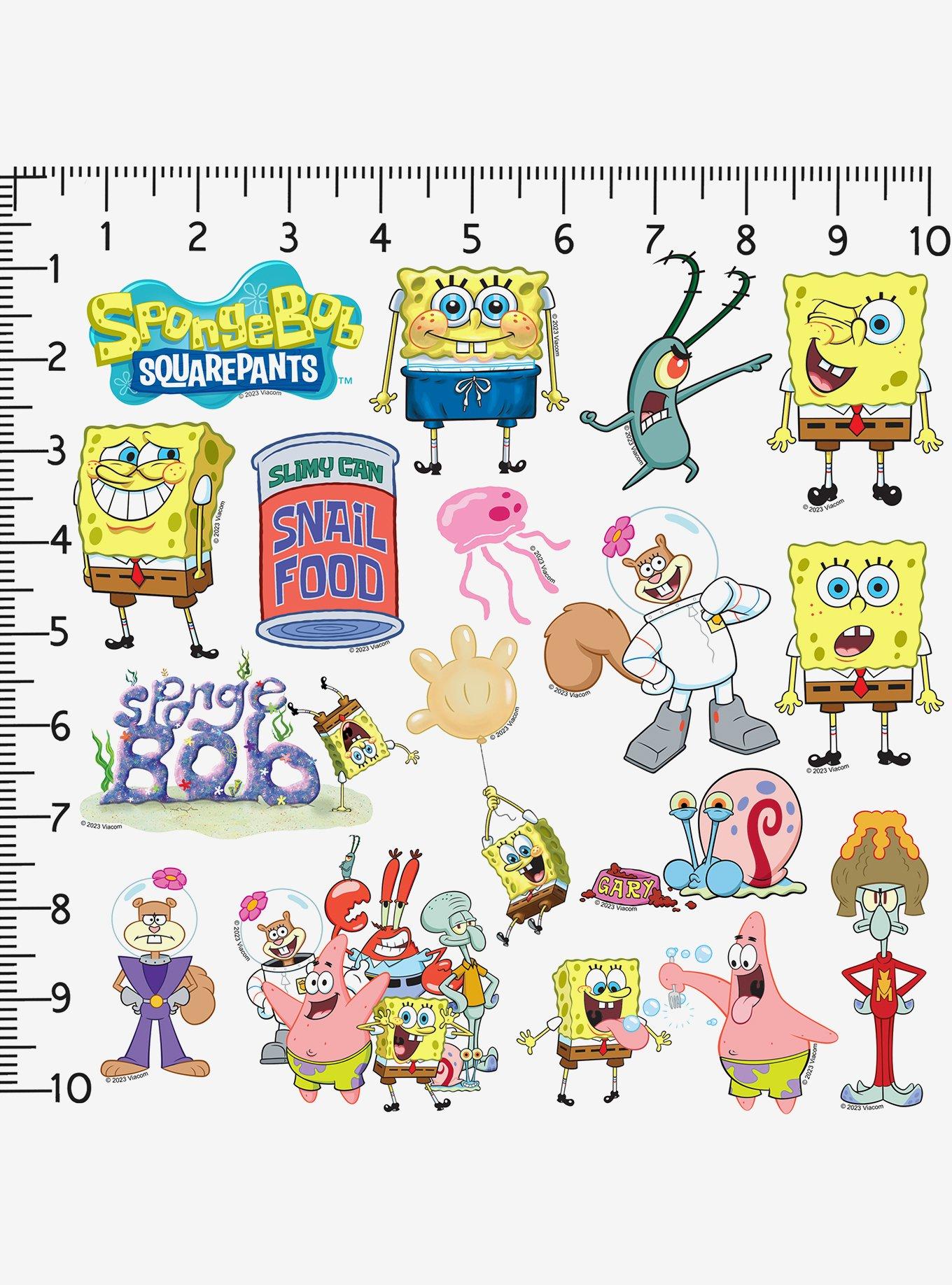 SpongeBob SquarePants Best Buds Sticker Pack, , alternate
