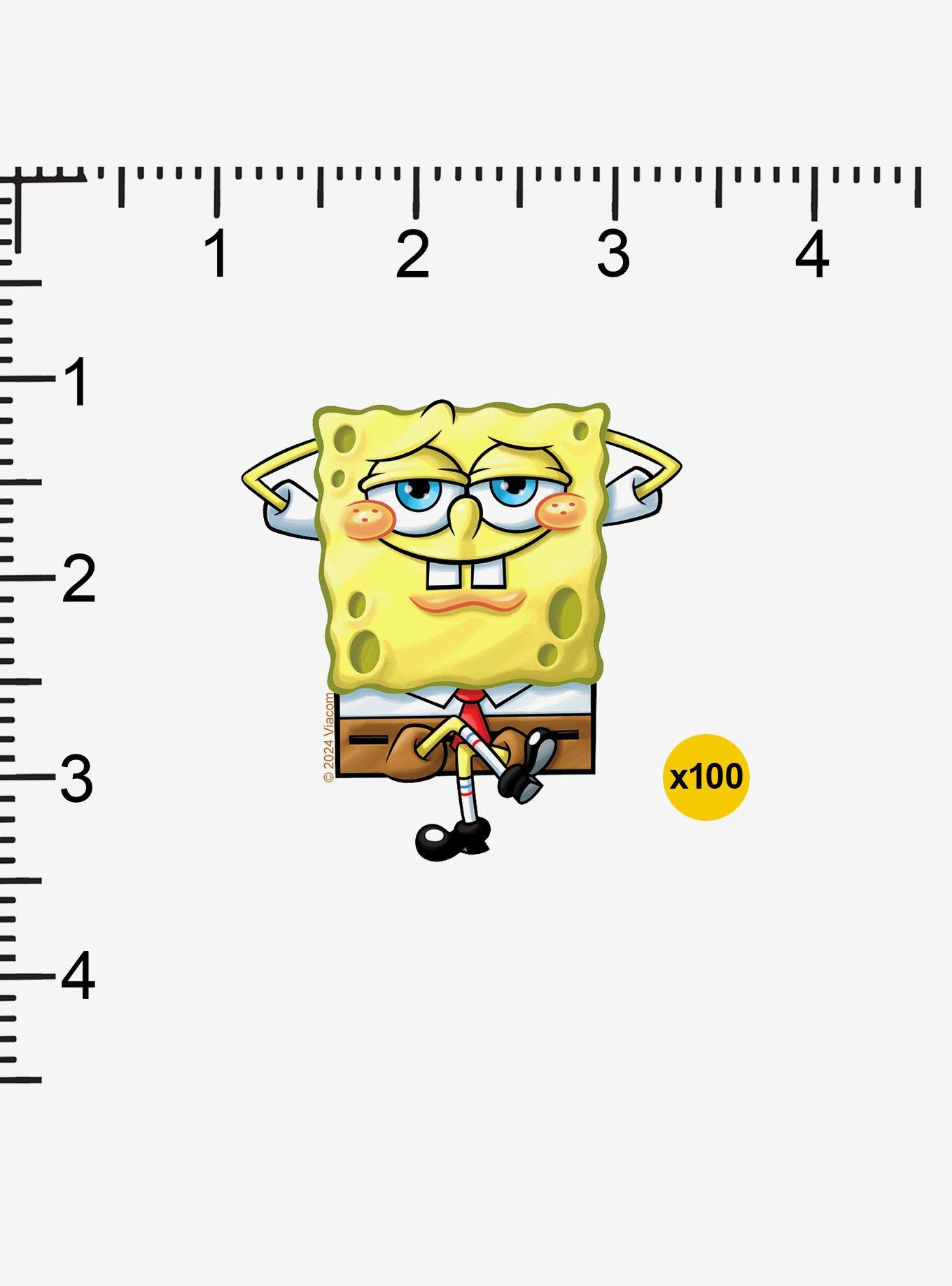 SpongeBob SquarePants Relaxed Sticker Pack, , alternate