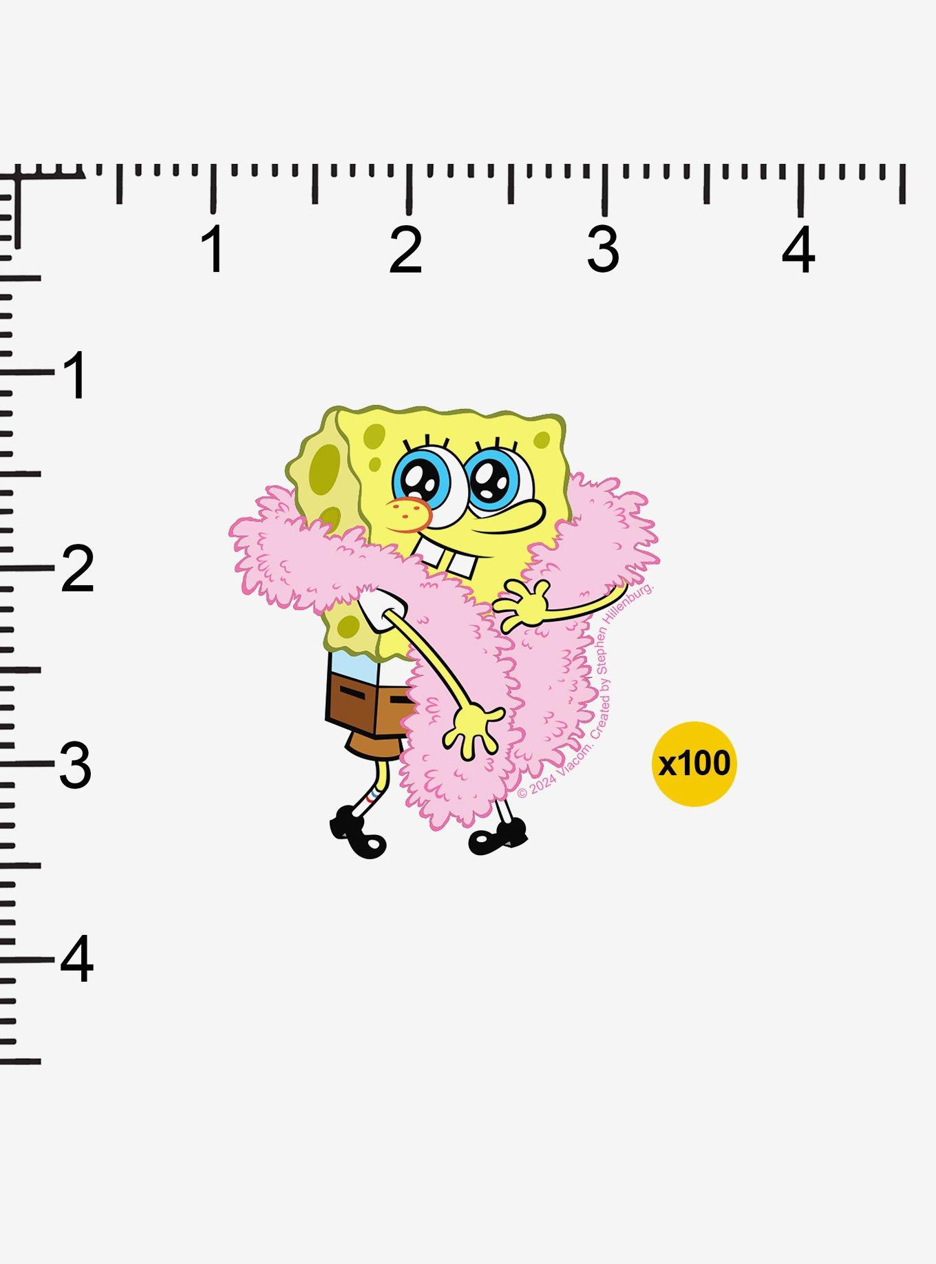 SpongeBob SquarePants Fancy Sticker Pack, , alternate