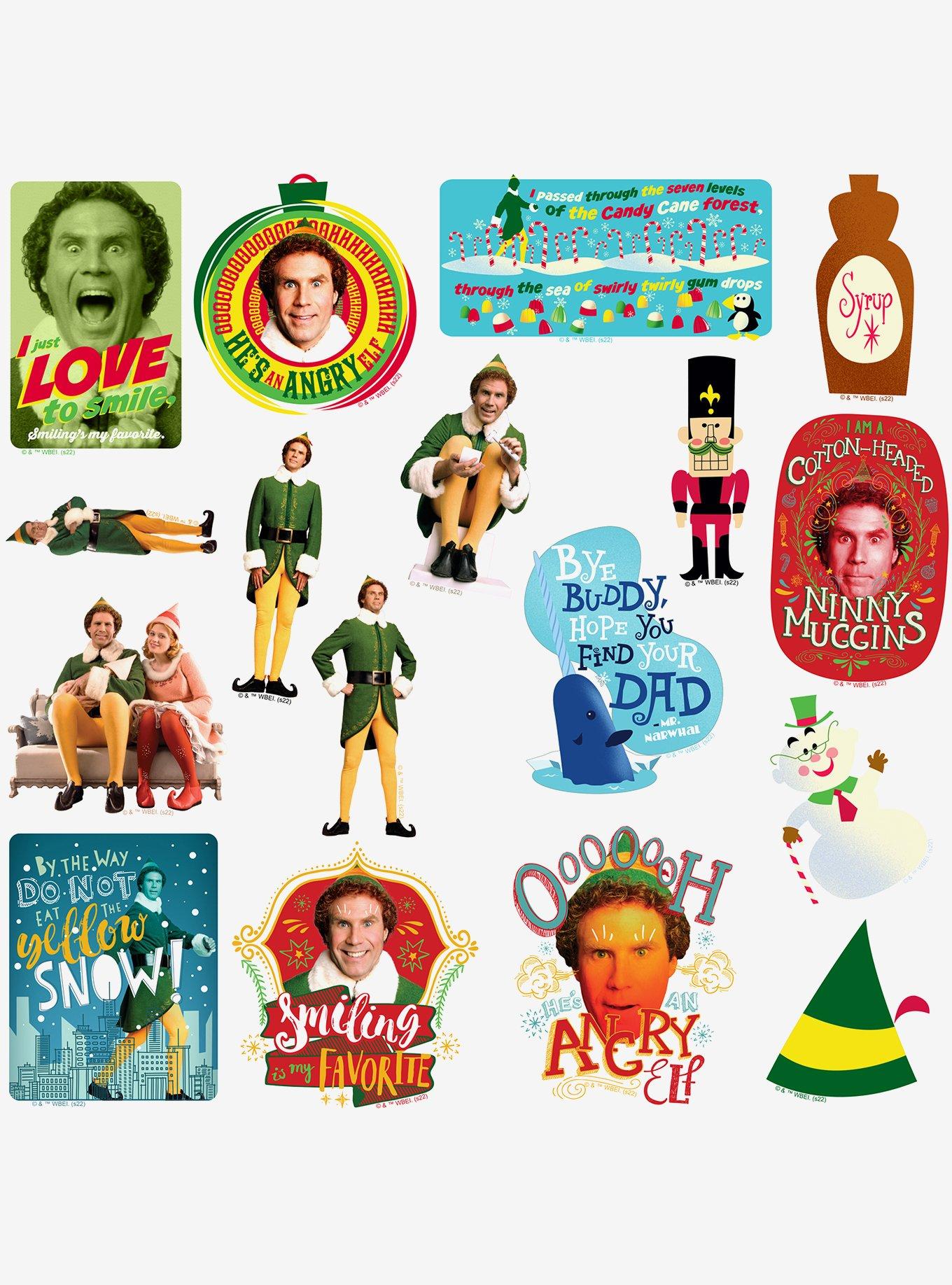 Elf Christmas Cheer Sticker Pack, , alternate