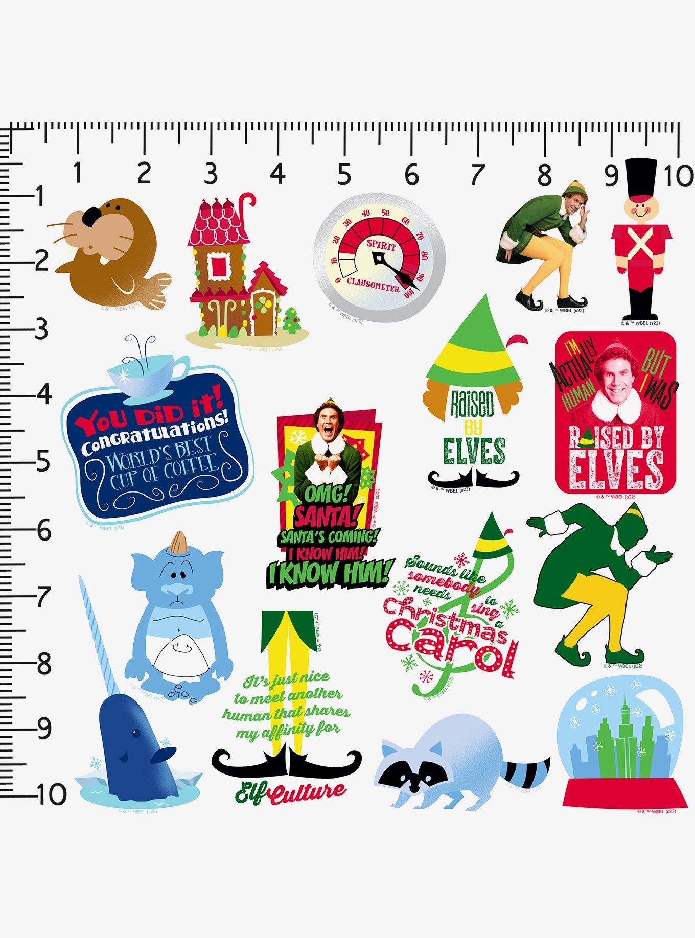 Elf Christmas Cheer Sticker Pack, , alternate