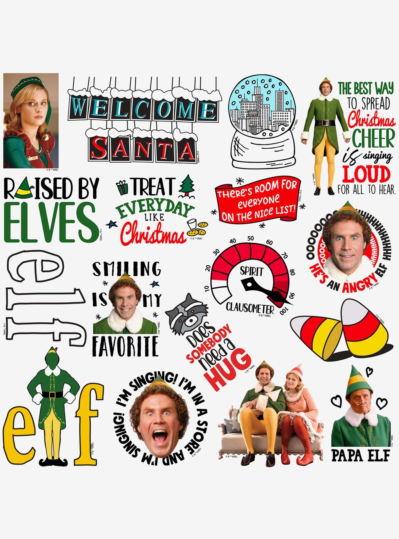 Elf I Know Him Sticker Pack, , alternate