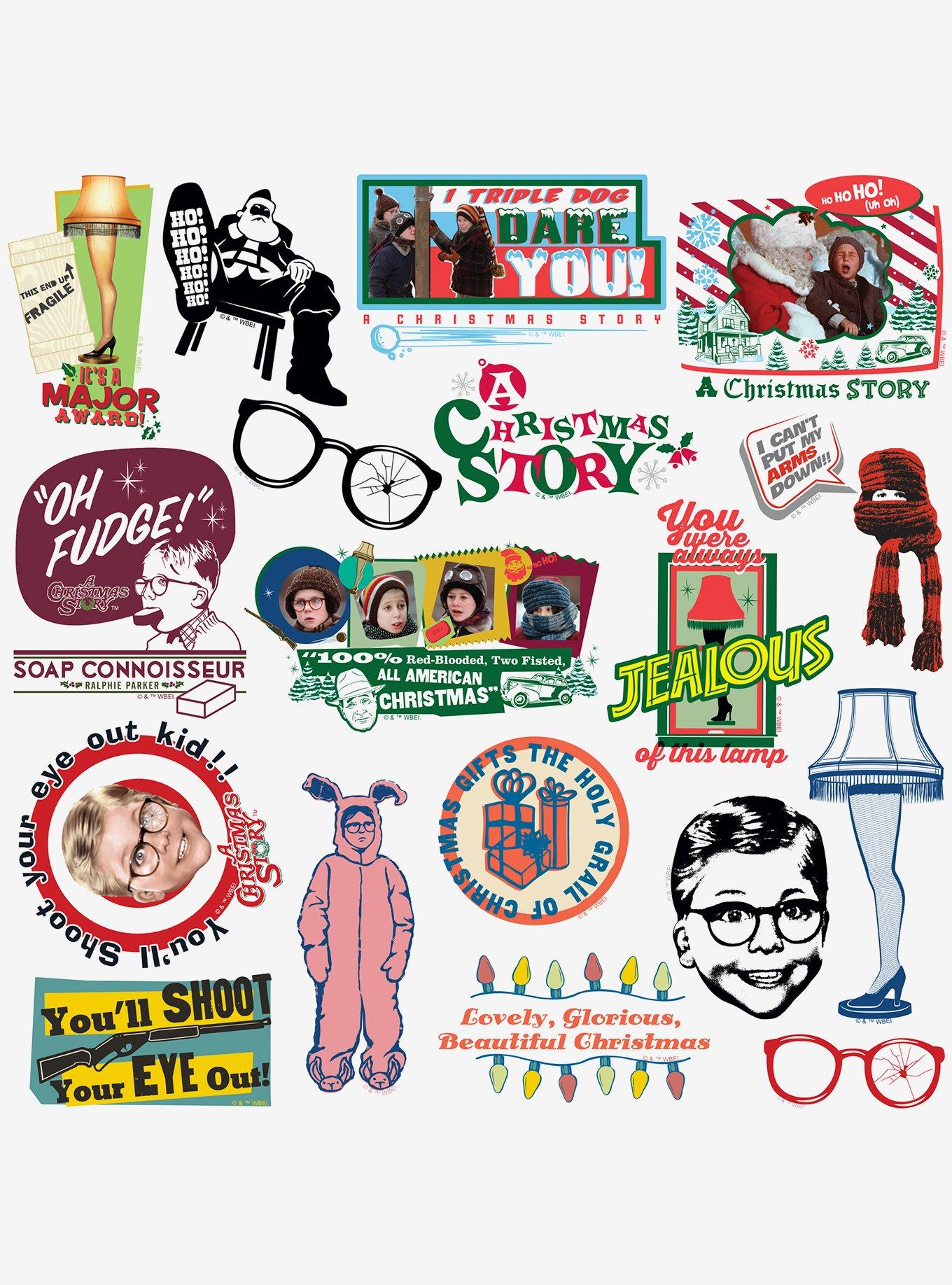 A Christmas Story Sticker Pack, , alternate