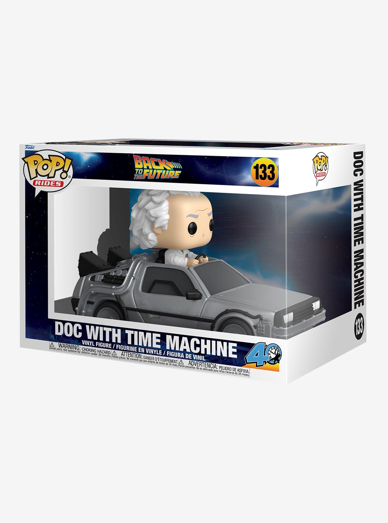 Funko Back To The Future Pop! Rides Doc With Time Machine Vinyl Figure, , hi-res