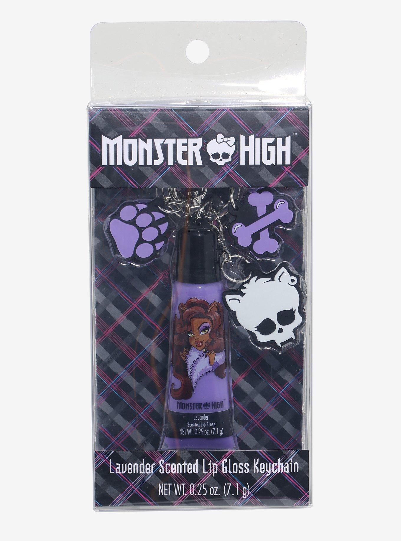 Monster High Clawdeen Key Chain Lip Gloss, , alternate