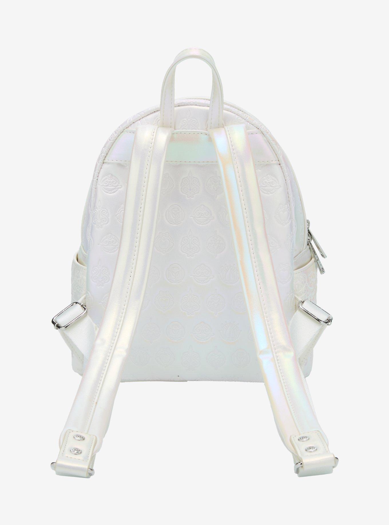 Loungefly Disney Princess Bows Iridescent Mini Backpack - BoxLunch Exclusive, , alternate