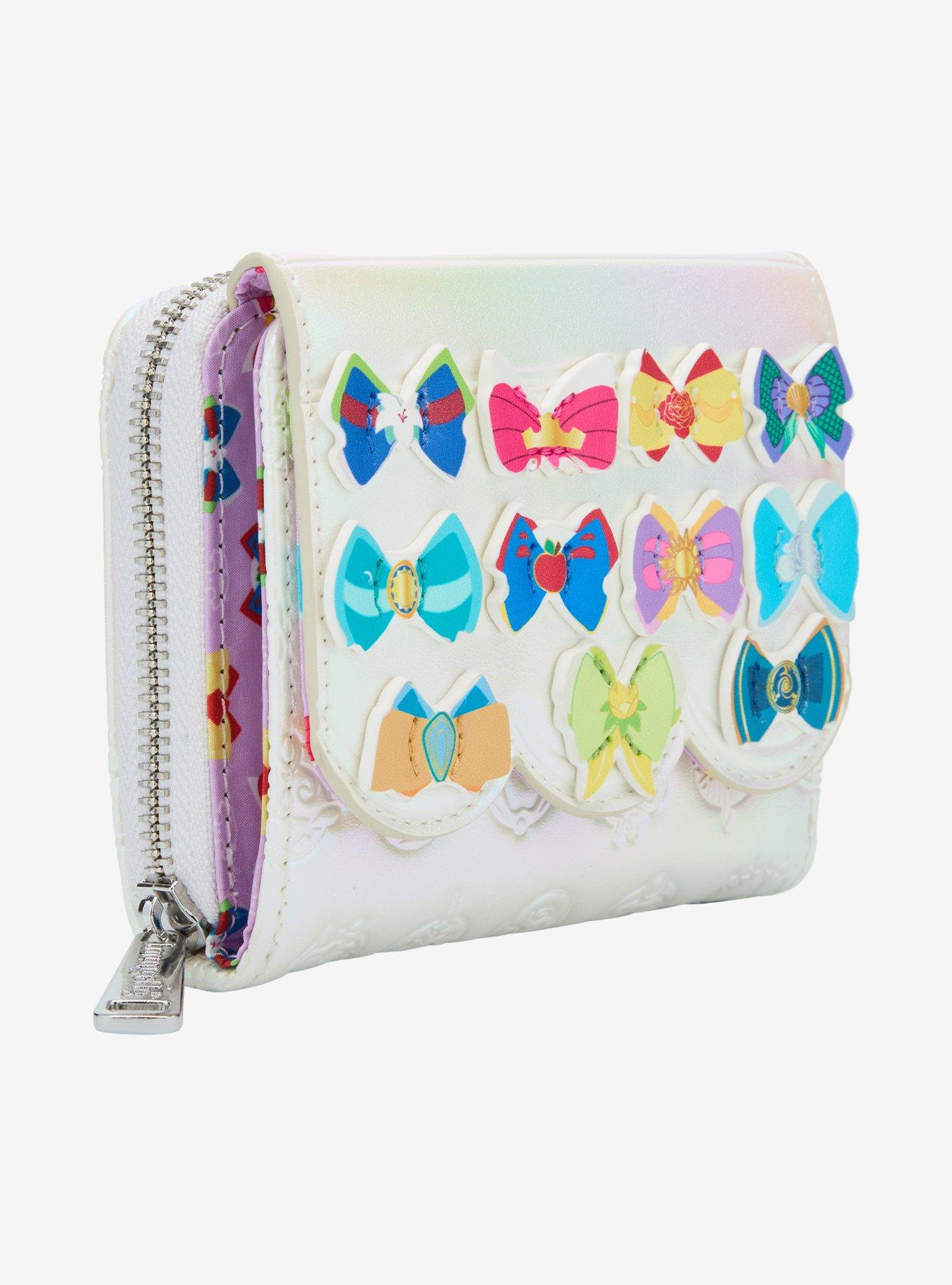 Loungefly Disney Princess Bows Iridescent Wallet - BoxLunch Exclusive, , hi-res