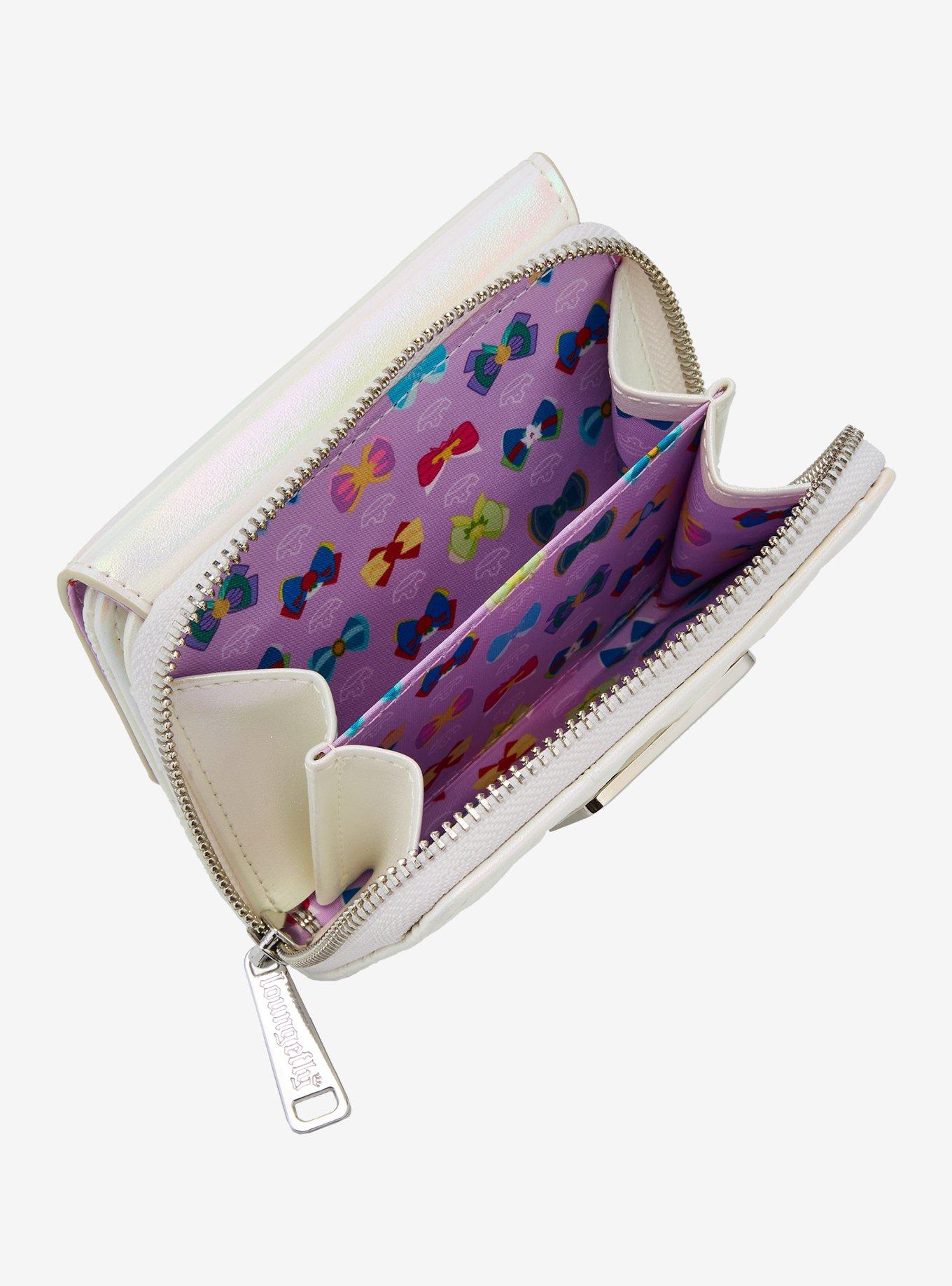 Loungefly Disney Princess Bows Iridescent Wallet - BoxLunch Exclusive, , alternate