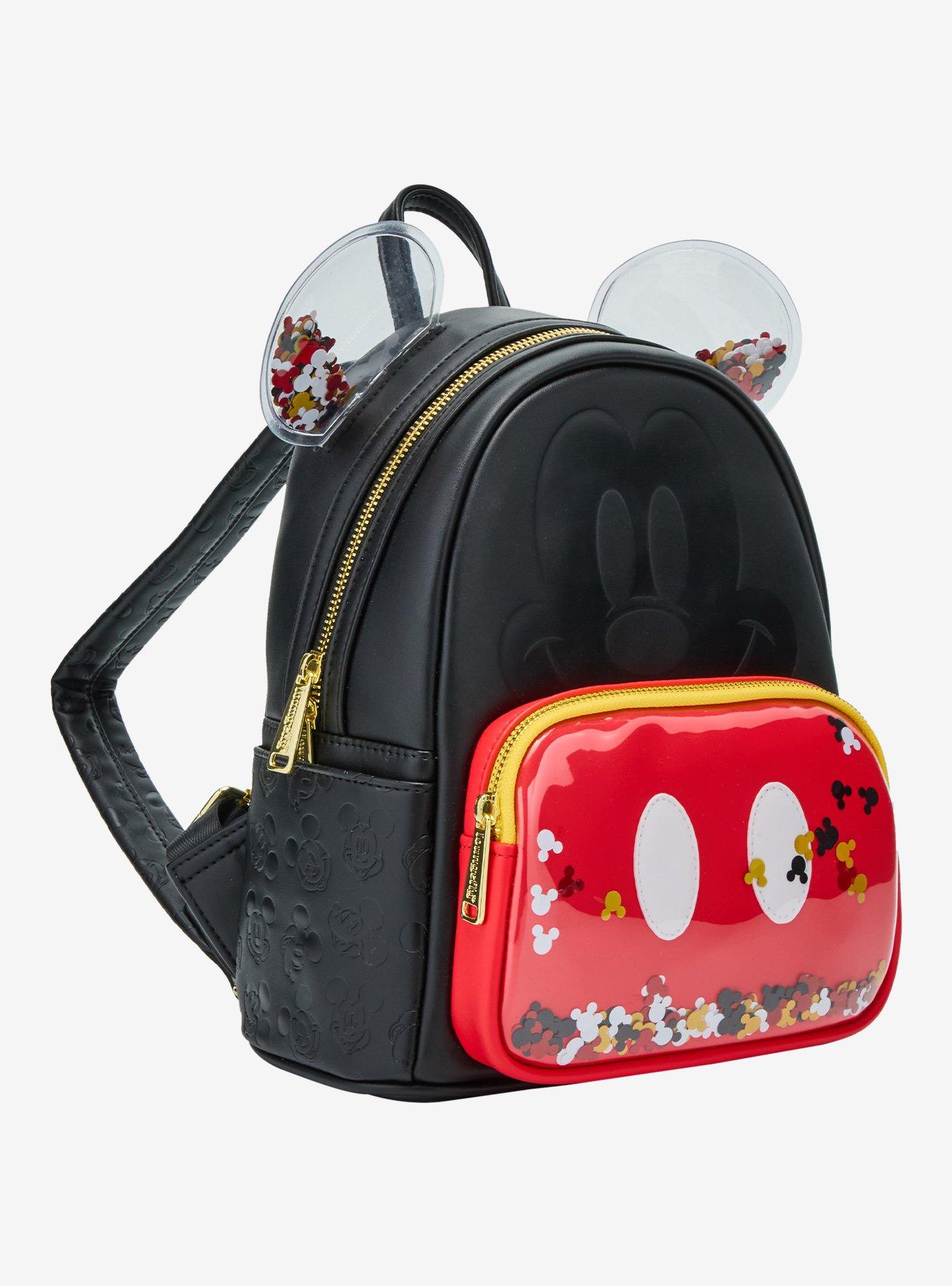 Loungefly Disney Mickey Mouse Confetti Ears Mini Backpack - BoxLunch Exclusive, , hi-res