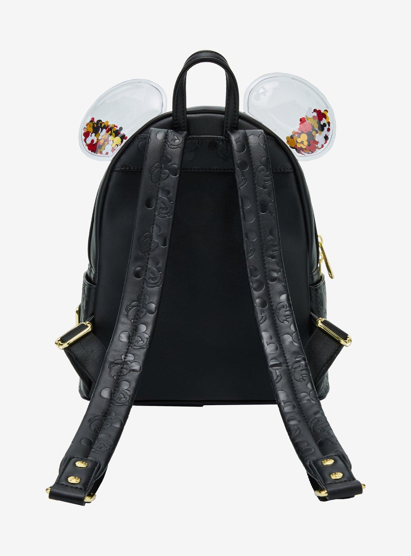 Loungefly Disney Mickey Mouse Confetti Ears Mini Backpack - BoxLunch Exclusive, , alternate