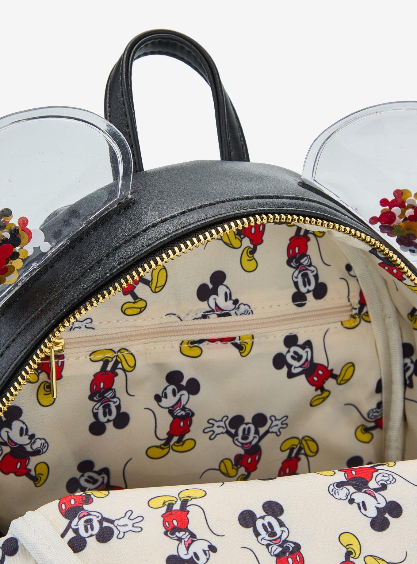 Loungefly Disney Mickey Mouse Confetti Ears Mini Backpack - BoxLunch Exclusive, , alternate