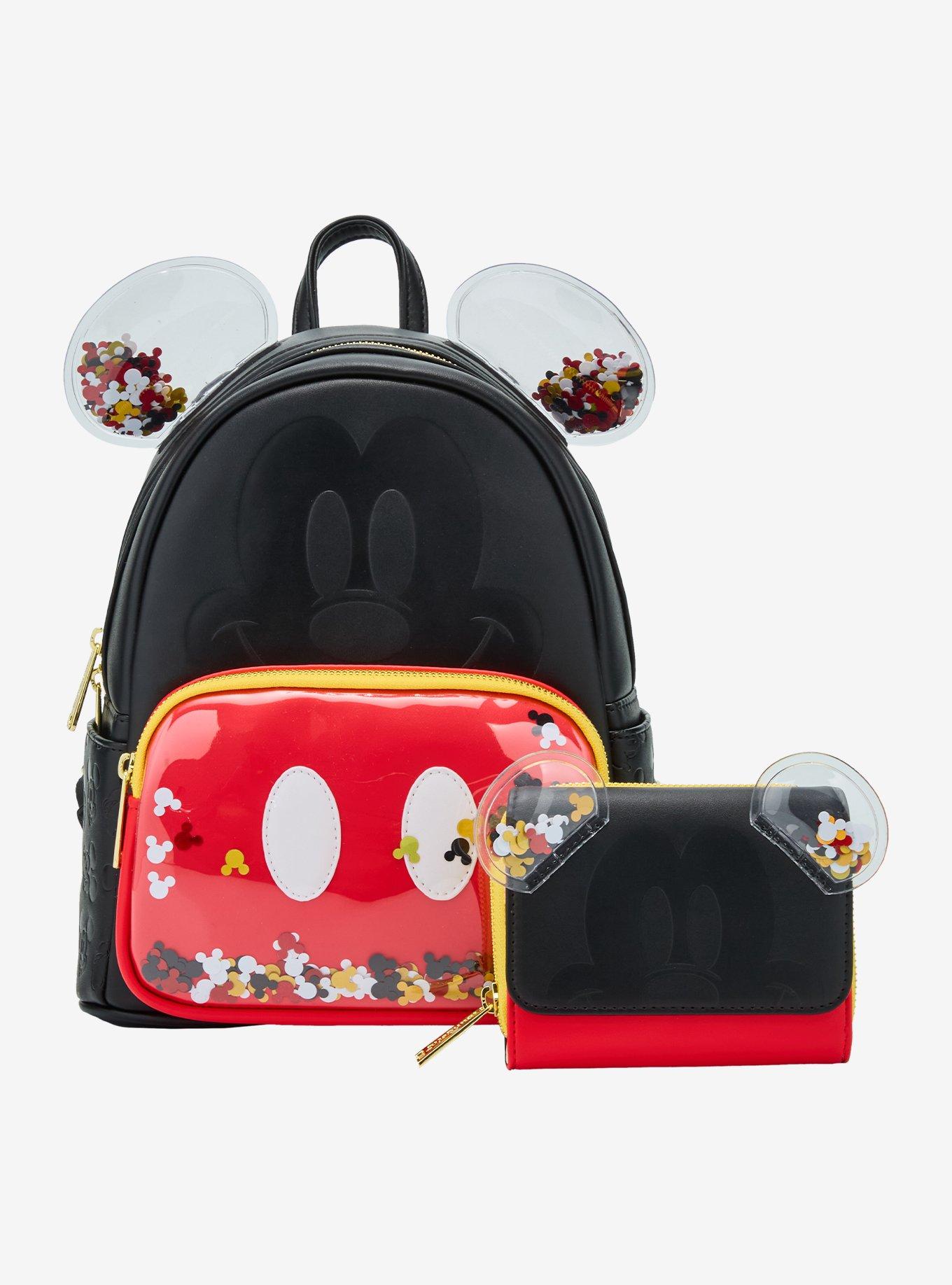 Loungefly Disney Mickey Mouse Confetti Ears Mini Backpack - BoxLunch Exclusive, , alternate