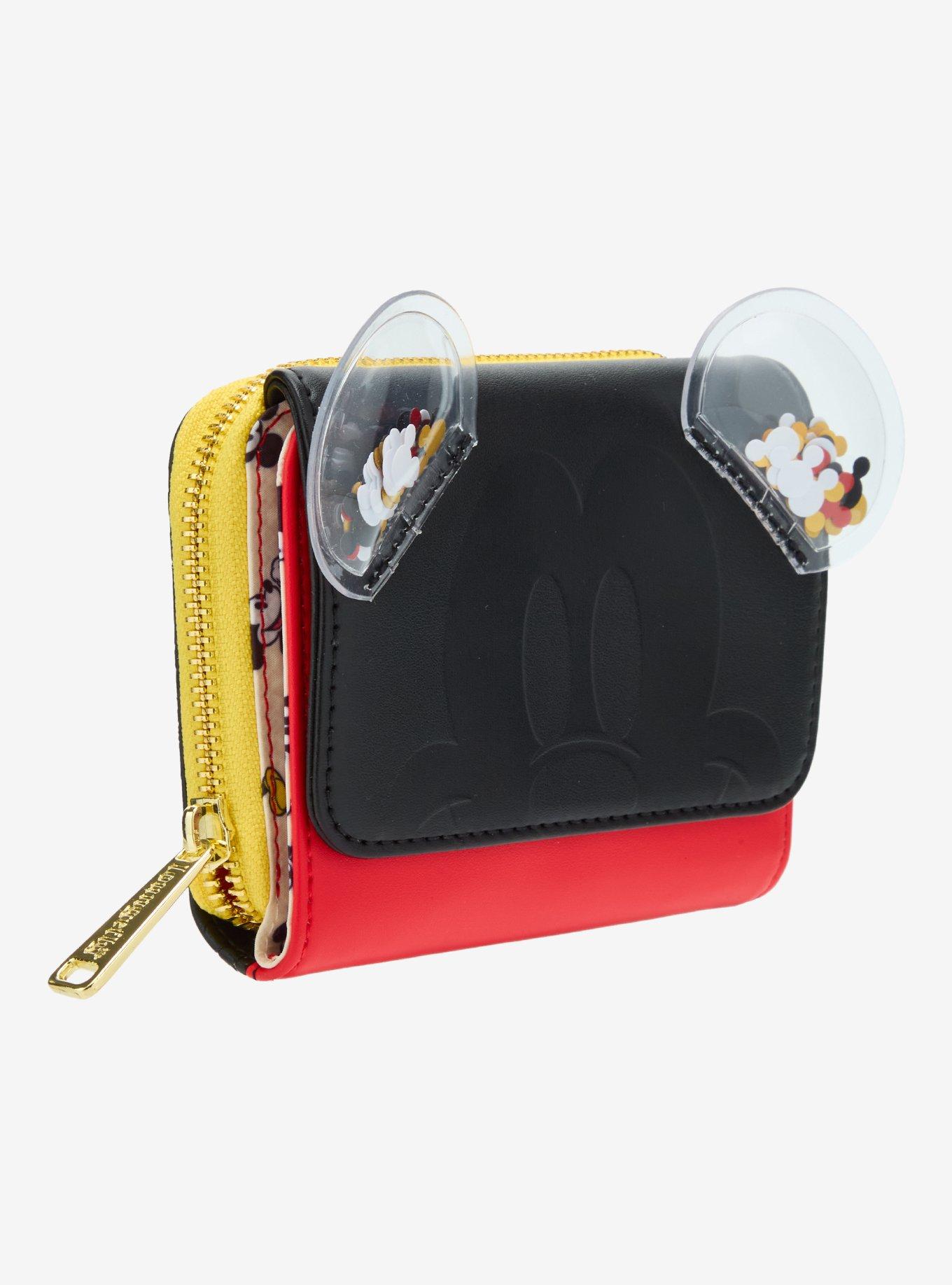 Loungefly Disney Mickey Mouse Confetti Ears Wallet- BoxLunch Exclusive, , hi-res