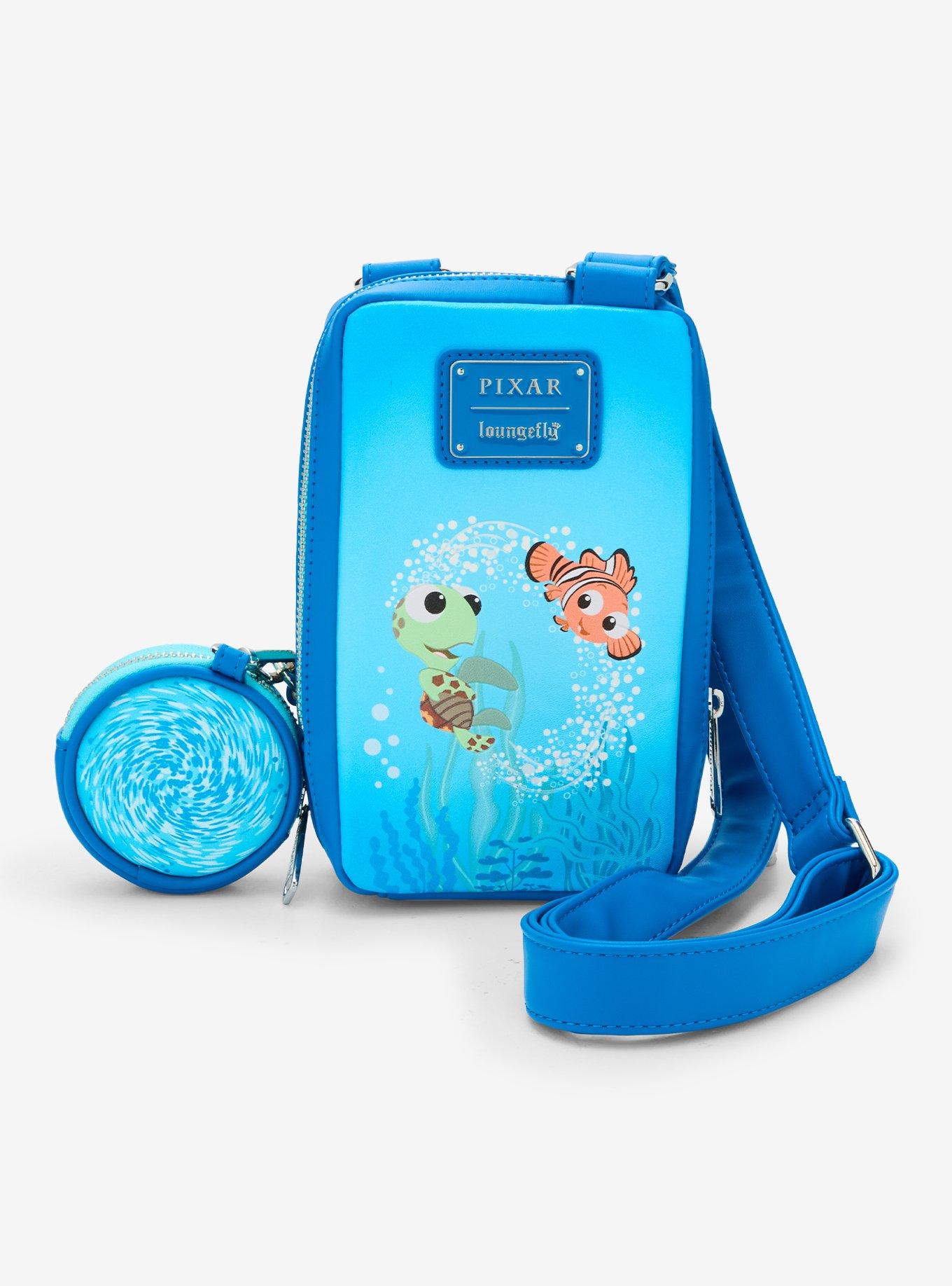 Loungefly Disney Pixar Finding Nemo Crush & Squirt Crossbody Bag - BoxLunch Exclusive, , alternate
