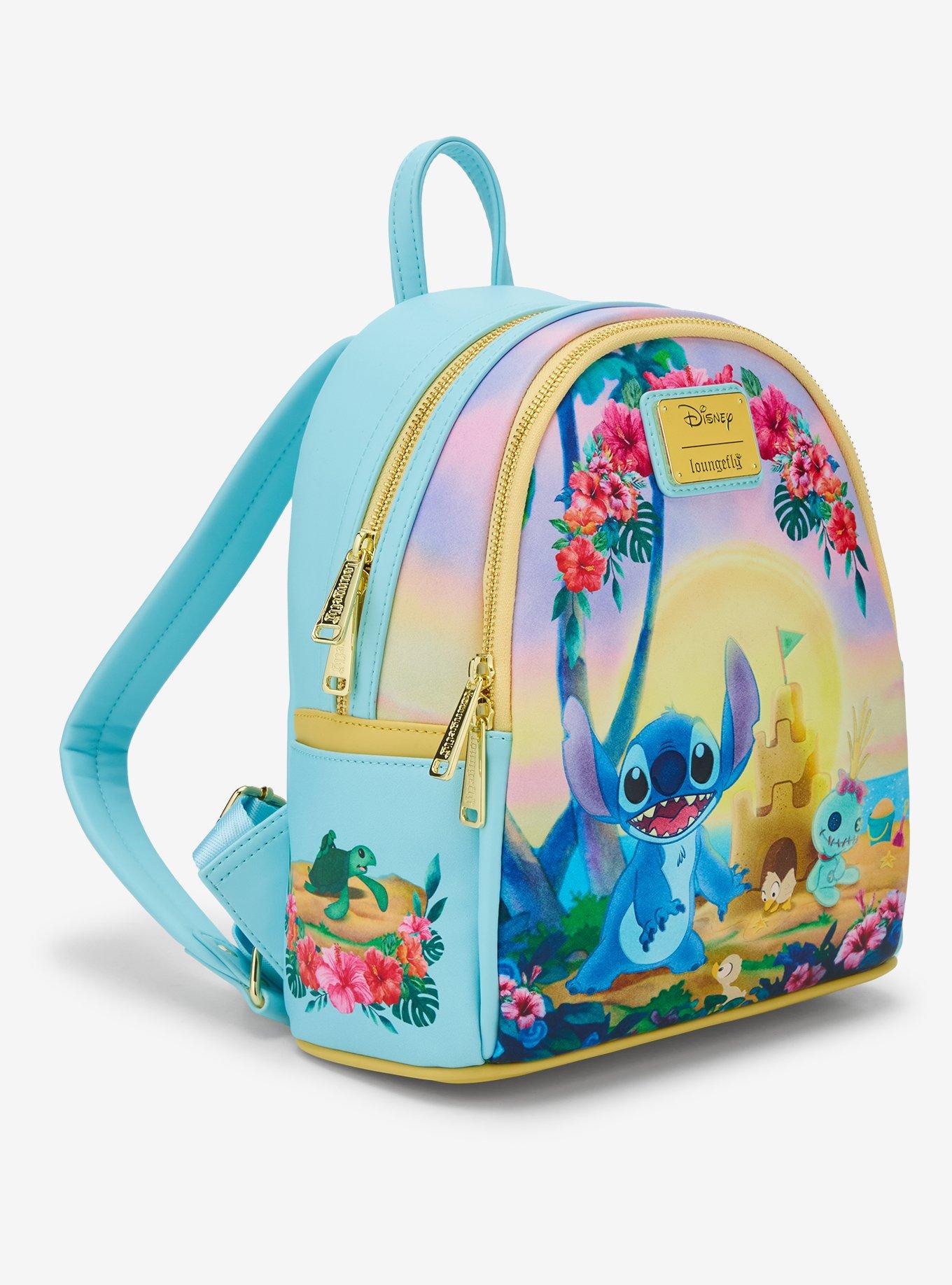 Loungefly Disney Lilo & Stitch Beach Scene Mini Backpack - BoxLunch Exclusive, , hi-res