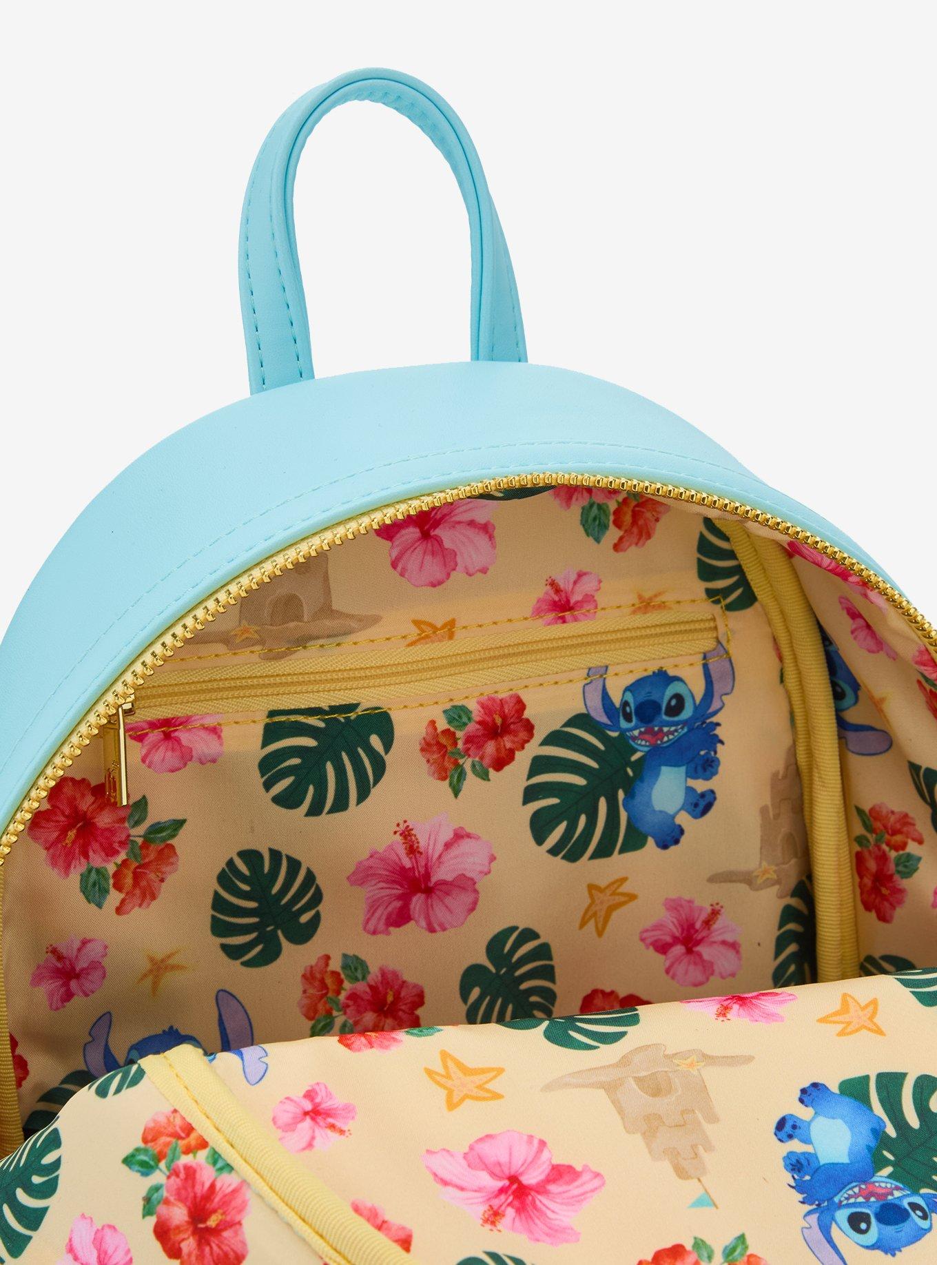 Loungefly Disney Lilo & Stitch Beach Scene Mini Backpack - BoxLunch Exclusive, , alternate