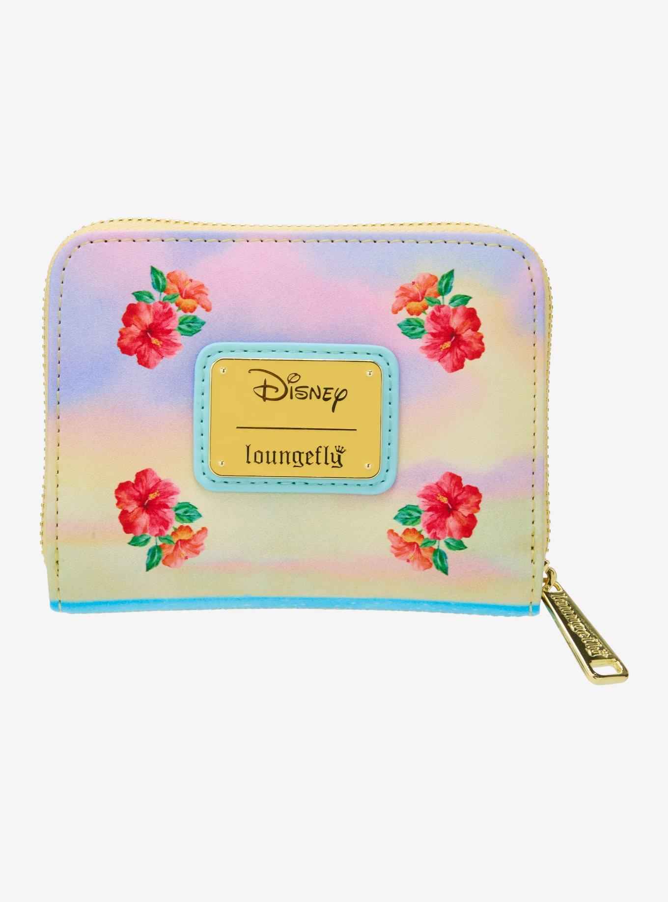 Loungefly Disney Lilo & Stitch Beach Scene Small Zip Wallet - BoxLunch Exclusive, , alternate