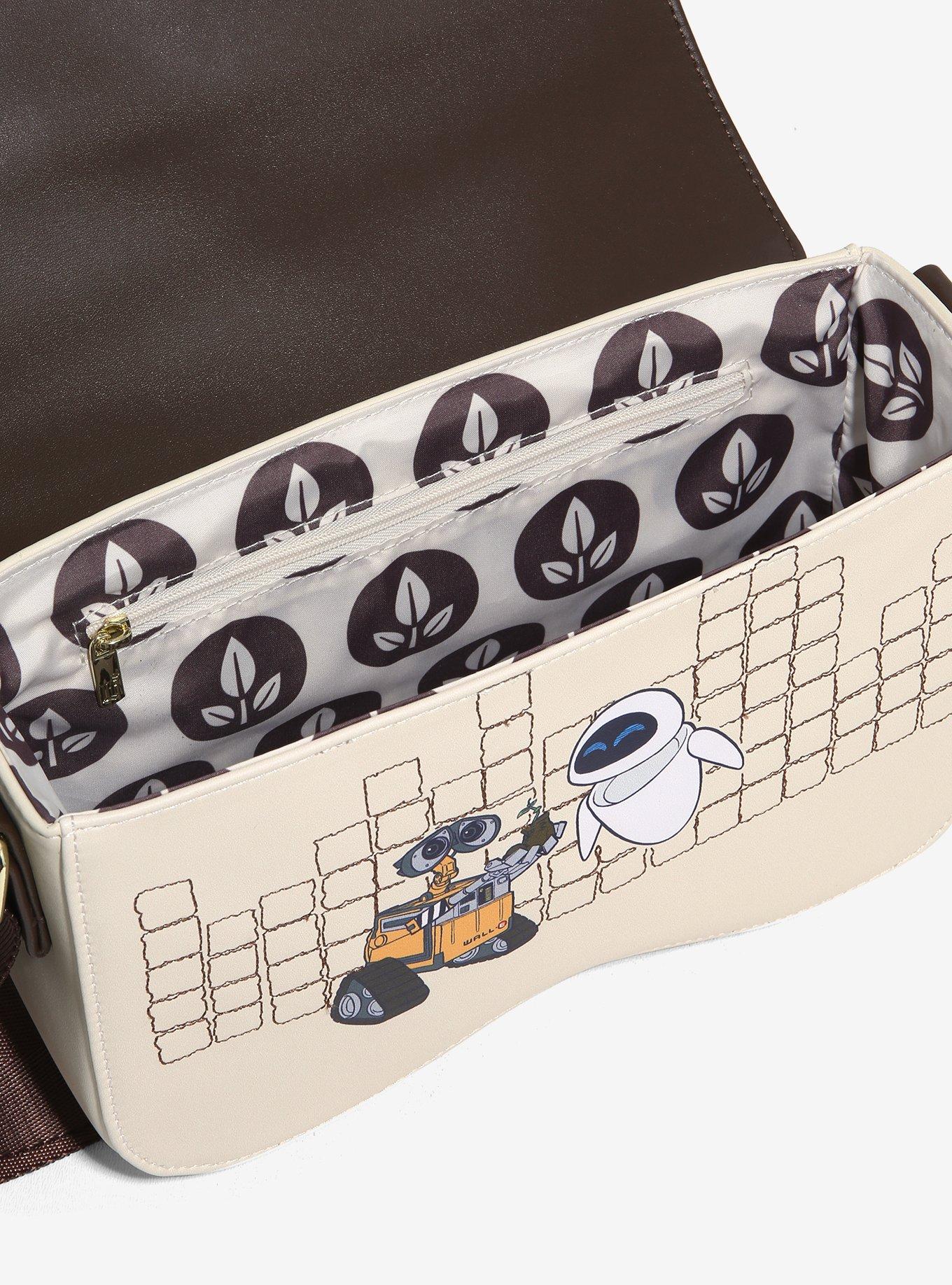 Loungefly Disney Pixar WALL-E EVE & WALL-E Crossbody Bag - BoxLunch Exclusive, , alternate