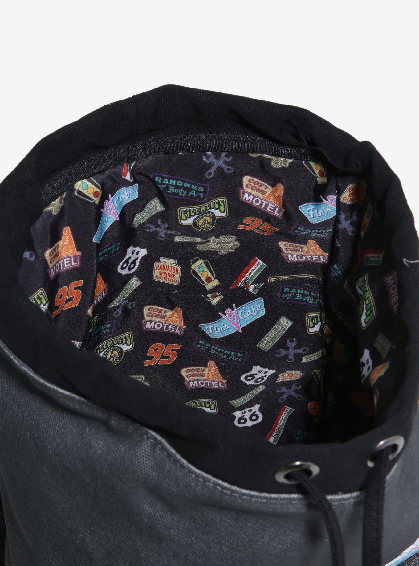 Loungefly Disney Pixar Cars Radiator Springs Patches Mini Backpack - BoxLunch Exclusive, , alternate