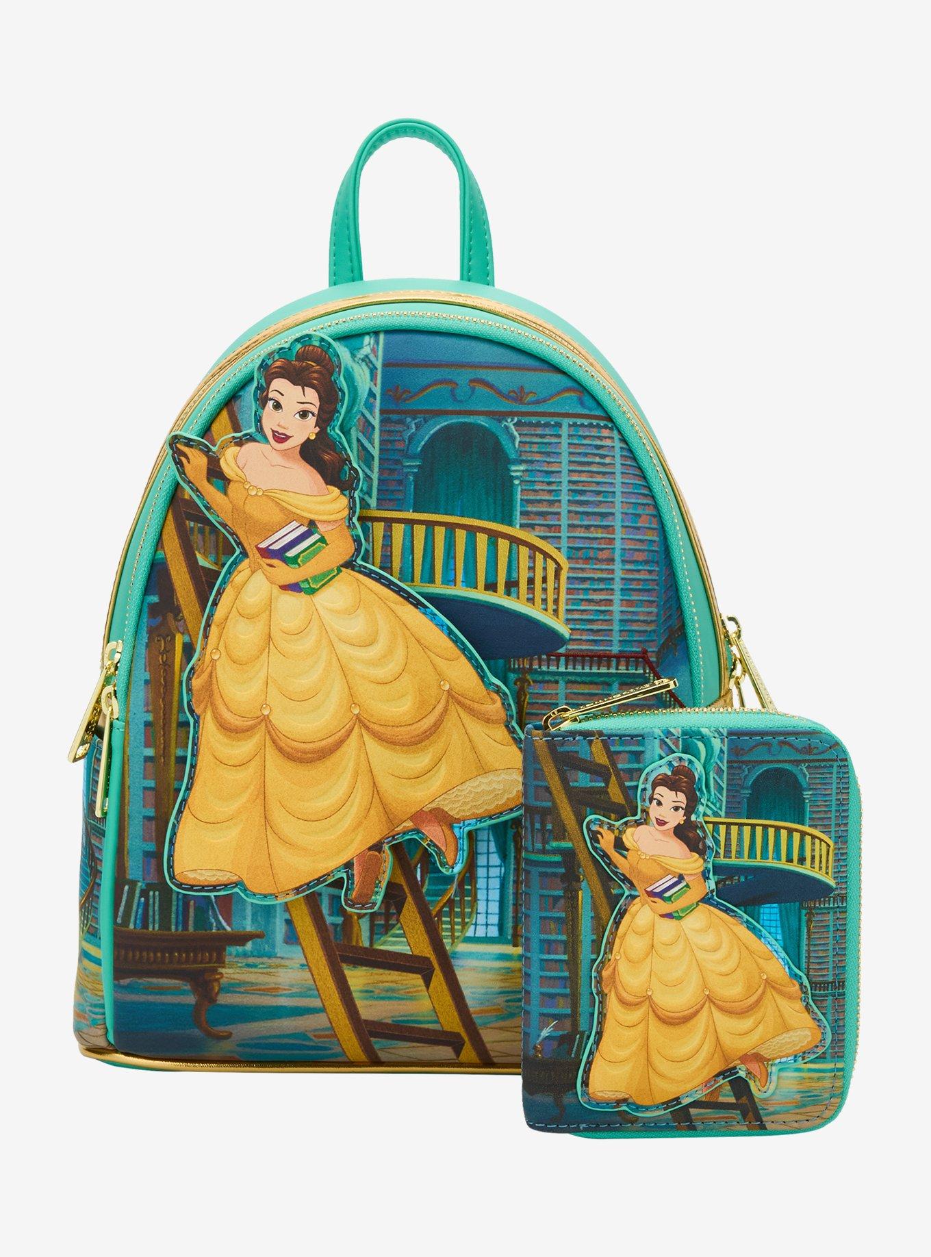 Loungefly Disney Beauty and the Beast Belle Library Mini Backpack - BoxLunch Exclusive