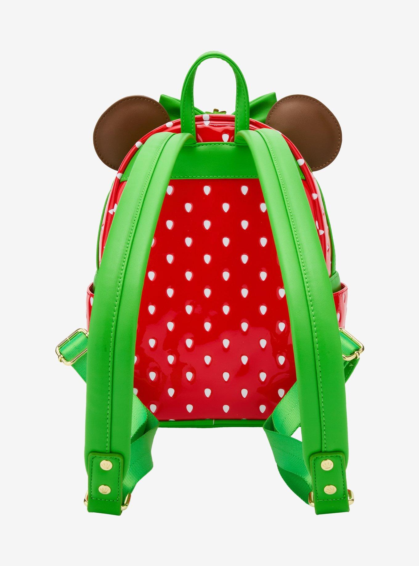 Loungefly Disney Minnie Mouse Chocolate Dipped Strawberry Ears Scented Mini Backpack - BoxLunch Exclusive, , alternate
