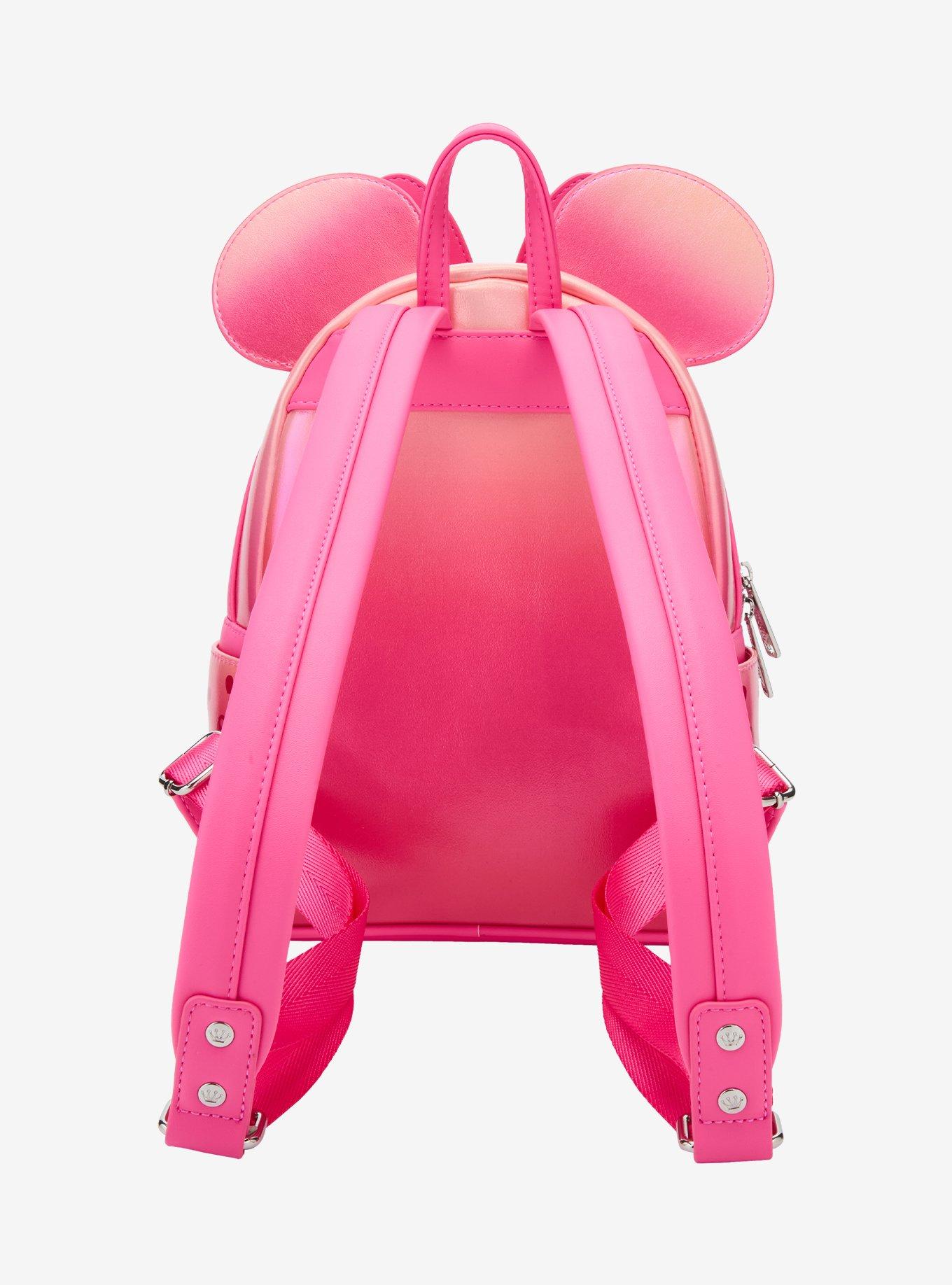 Loungefly Disney Minnie Mouse Pink Confetti Mini Backpack — BoxLunch Exclusive, , alternate