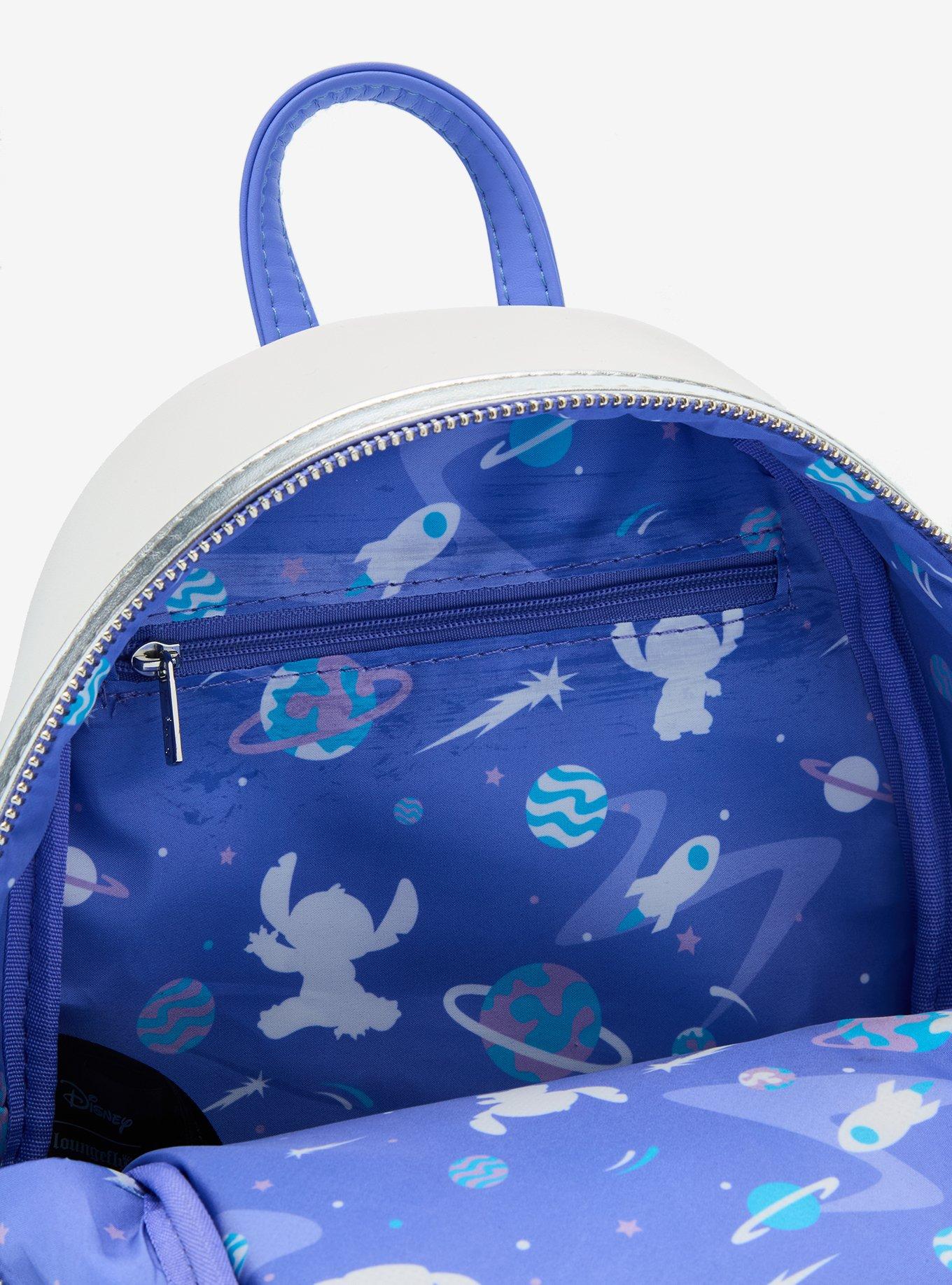 Loungefly Disney Lilo & Stitch Astronaut Stitch Figural Mini Backpack &mdash; BoxLunch Exclusive, , alternate