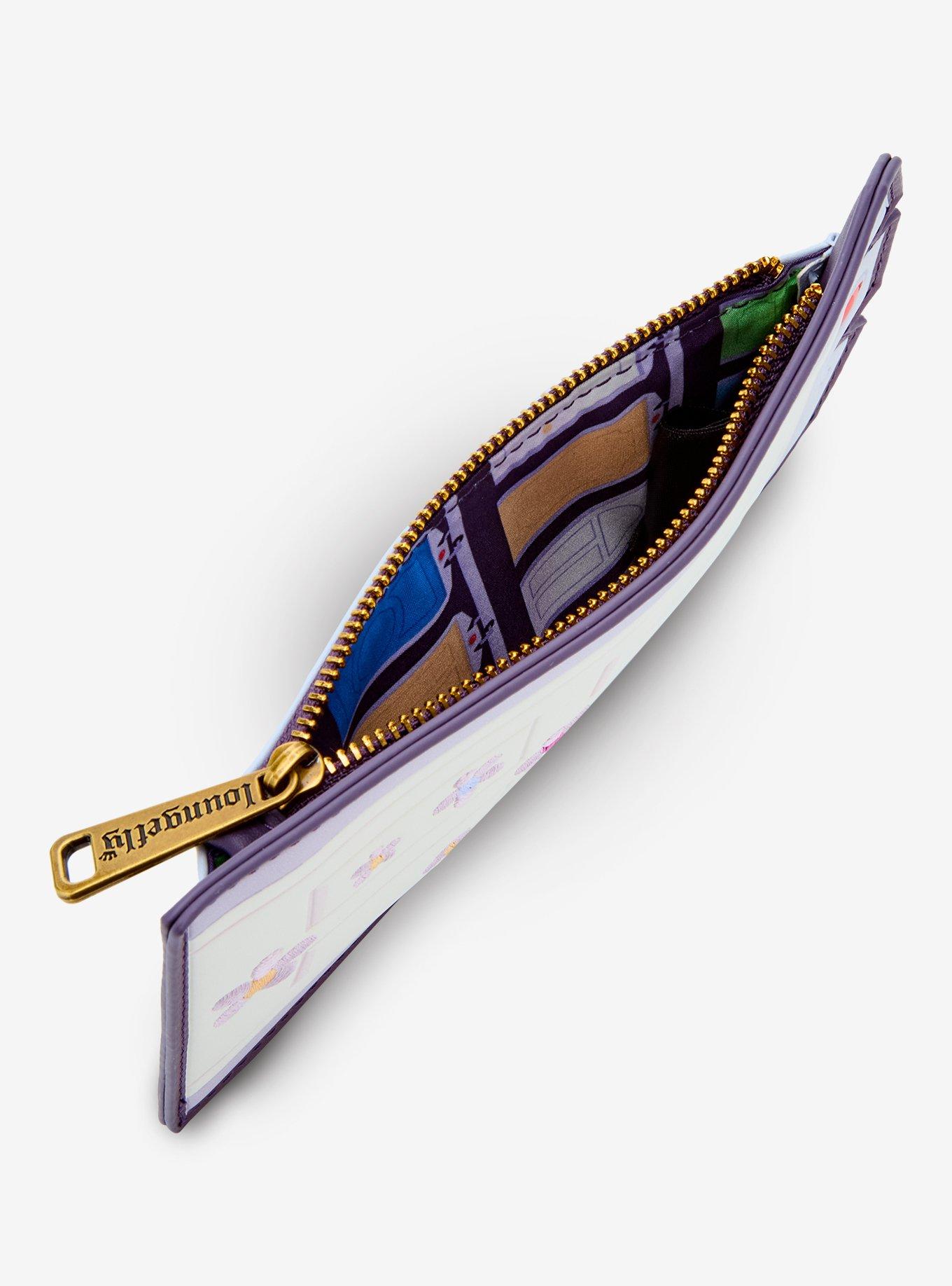 Loungefly Disney Pixar Monsters, Inc. Floral Door Figural Cardholder - BoxLunch Exclusive, , alternate