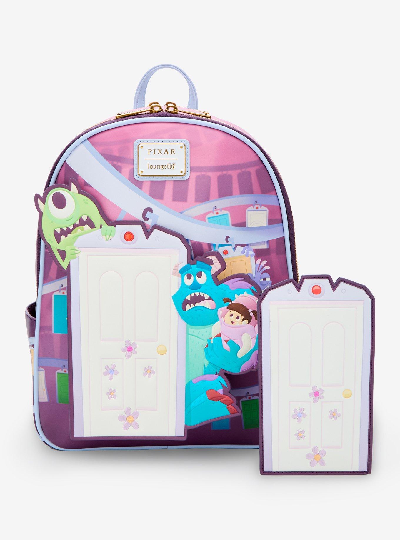 Loungefly Disney Pixar Monsters, Inc. Floral Door Figural Cardholder - BoxLunch Exclusive
