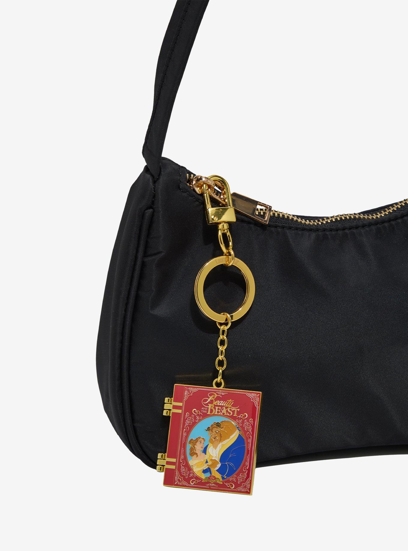 Loungefly Disney Beauty and the Beast Hinged Book Keychain - BoxLunch Exclusive, , alternate