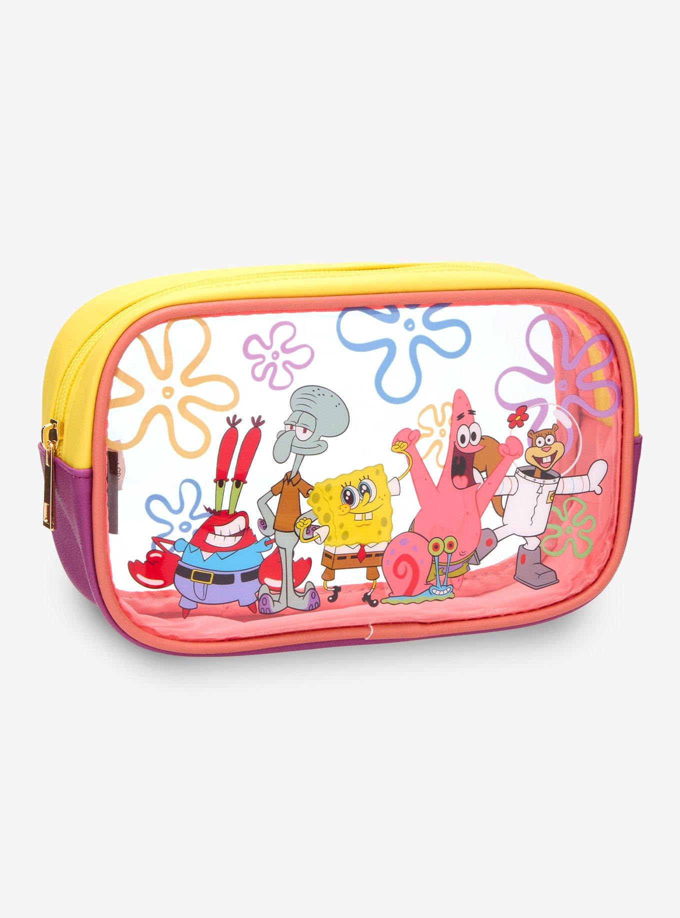 SpongeBob SquarePants Characters Cosmetic Bag Set, , alternate