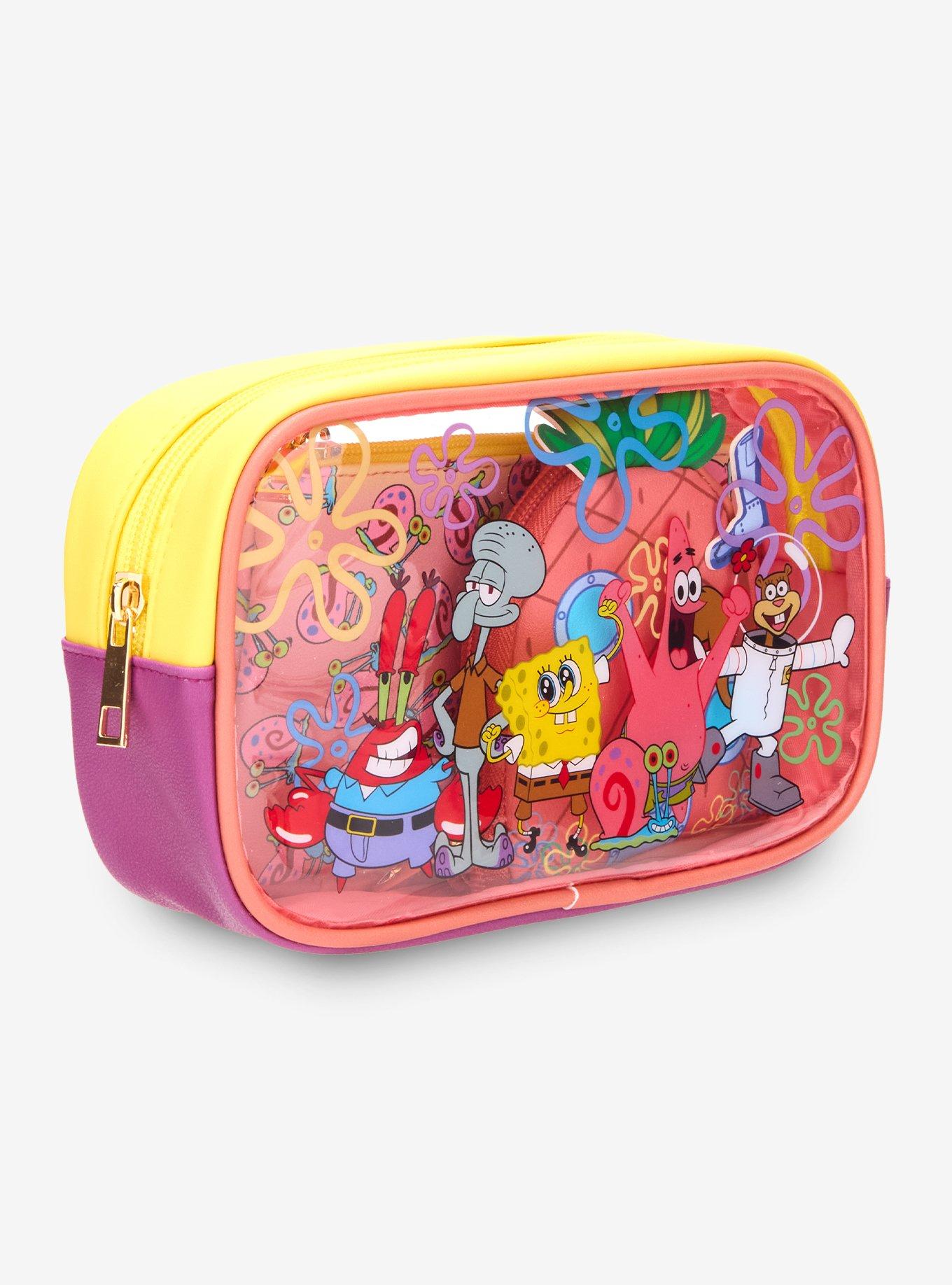 SpongeBob SquarePants Characters Cosmetic Bag Set, , alternate