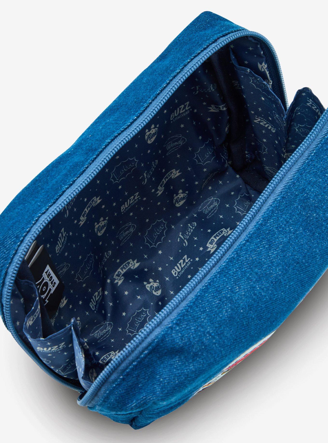 Disney Pixar Toy Story Denim Cosmetic Bag - BoxLunch Exclusive, , alternate
